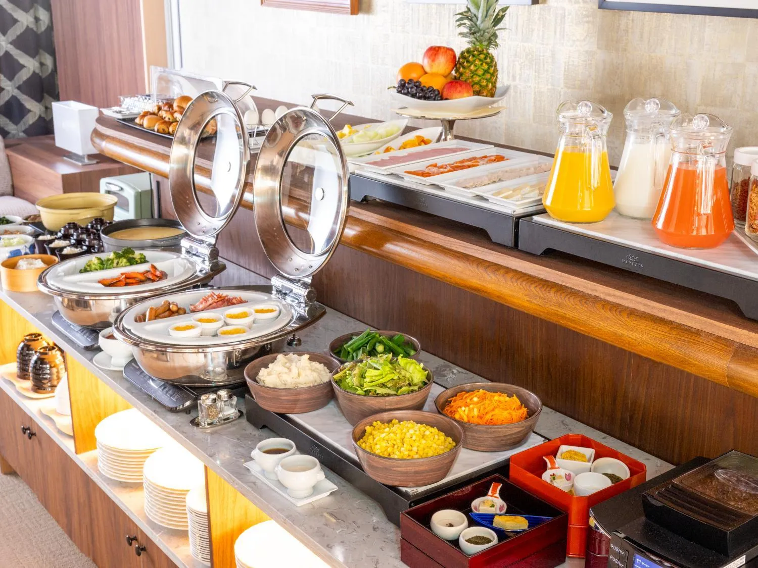 Breakfast in ANA Crowne Plaza Akita by IHG