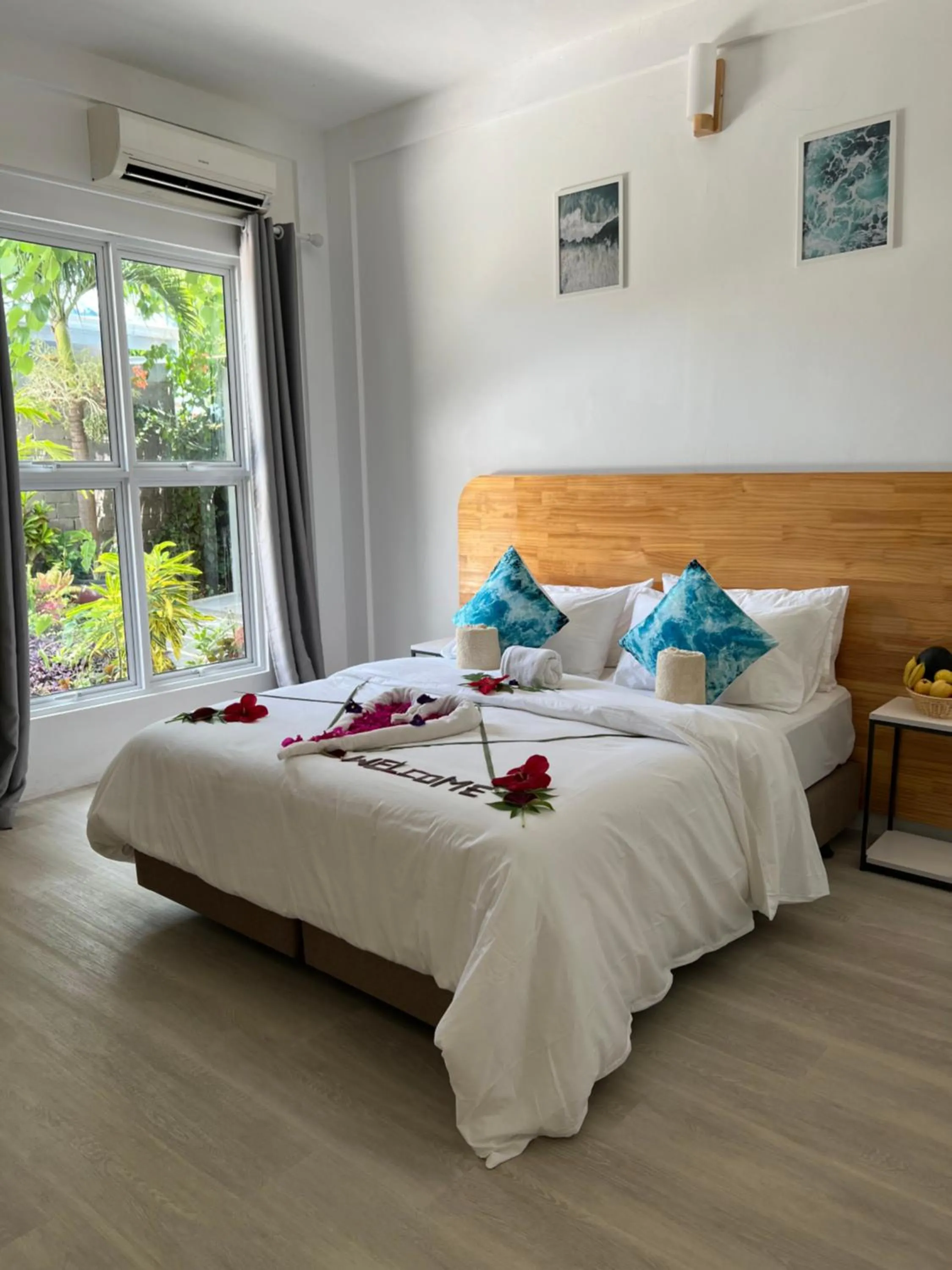 View (from property/room), Bed in Hudhufas Villa