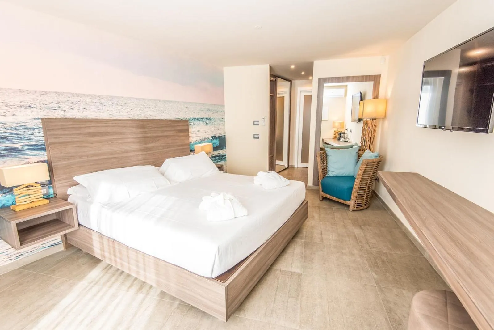 Bed in Mariva Dune Suites