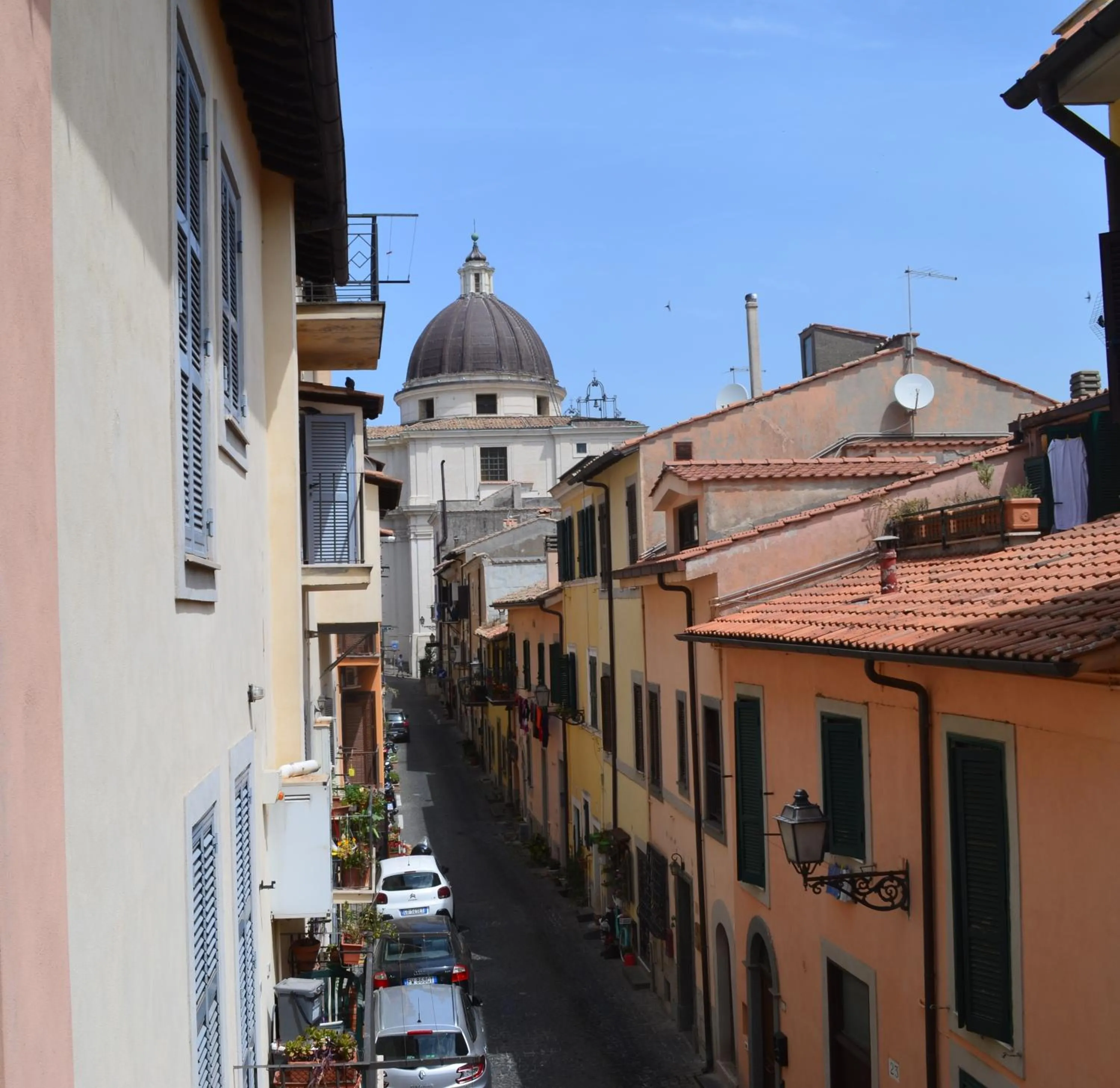 City view in La luce del borgo