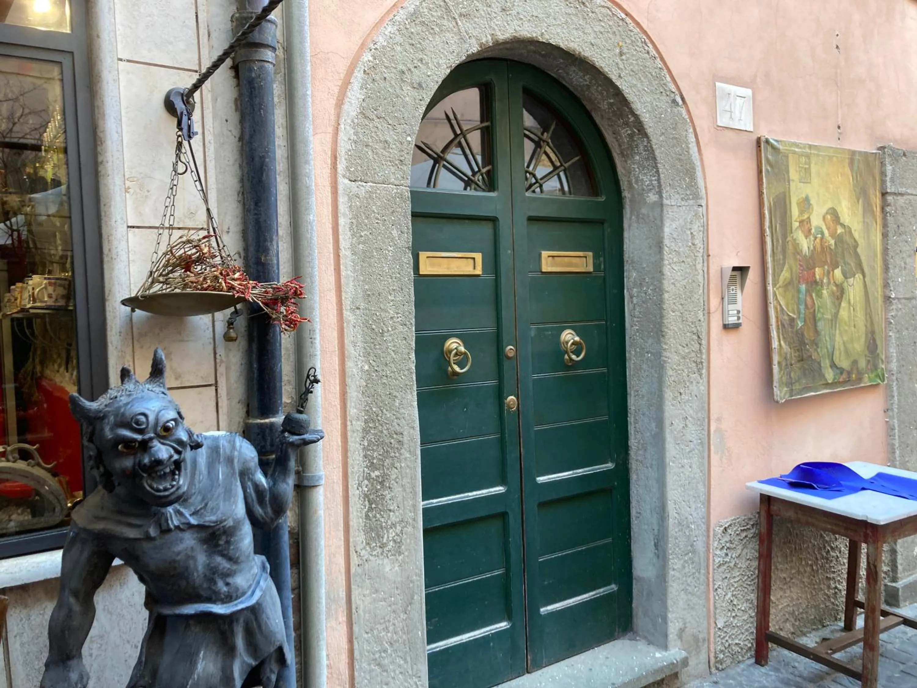 Facade/entrance in La luce del borgo