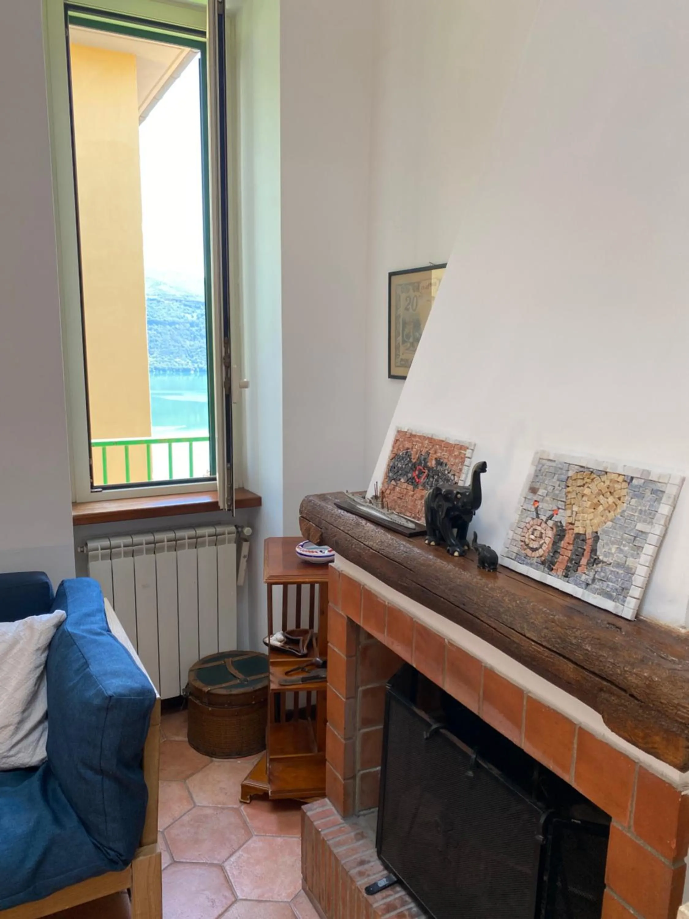 Living room in La luce del borgo