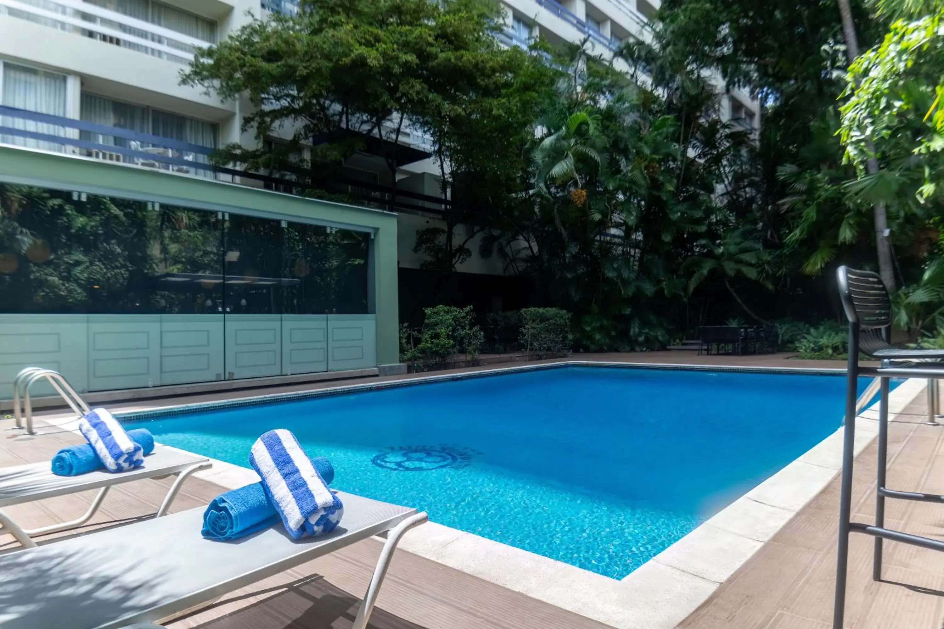 Pool view in HOTEL ALTAMIRA SUITES Pool view in HOTEL ALTAMIRA SUITES