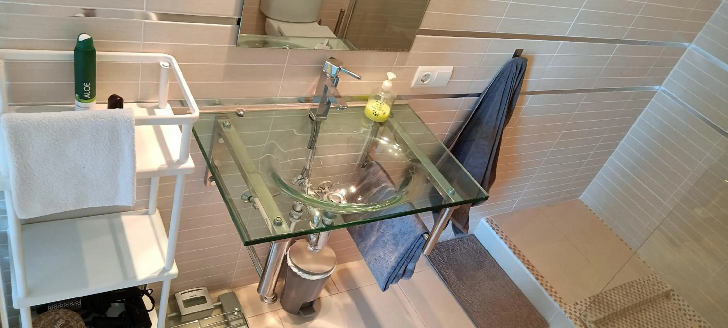 Bathroom in B&B Villa Deseada