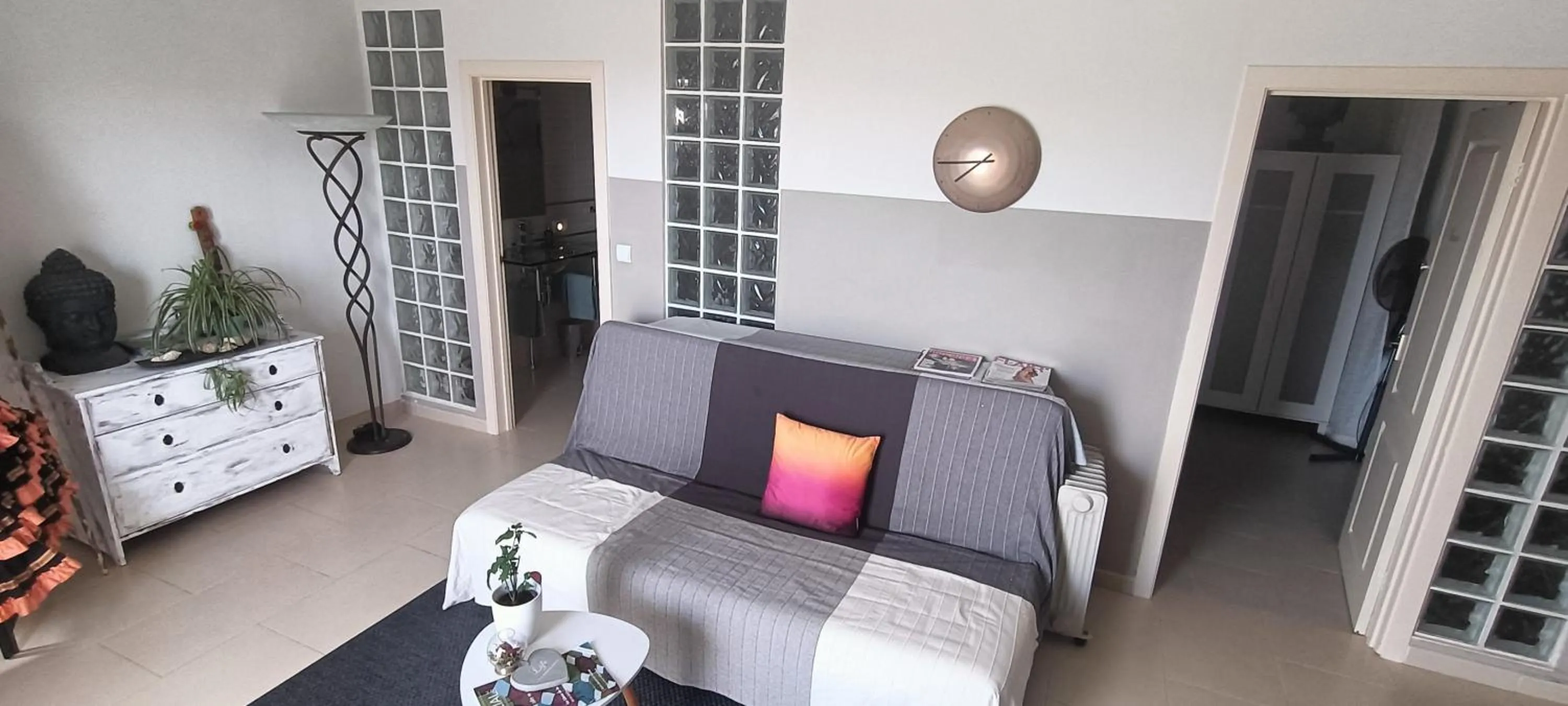 Living room in B&B Villa Deseada