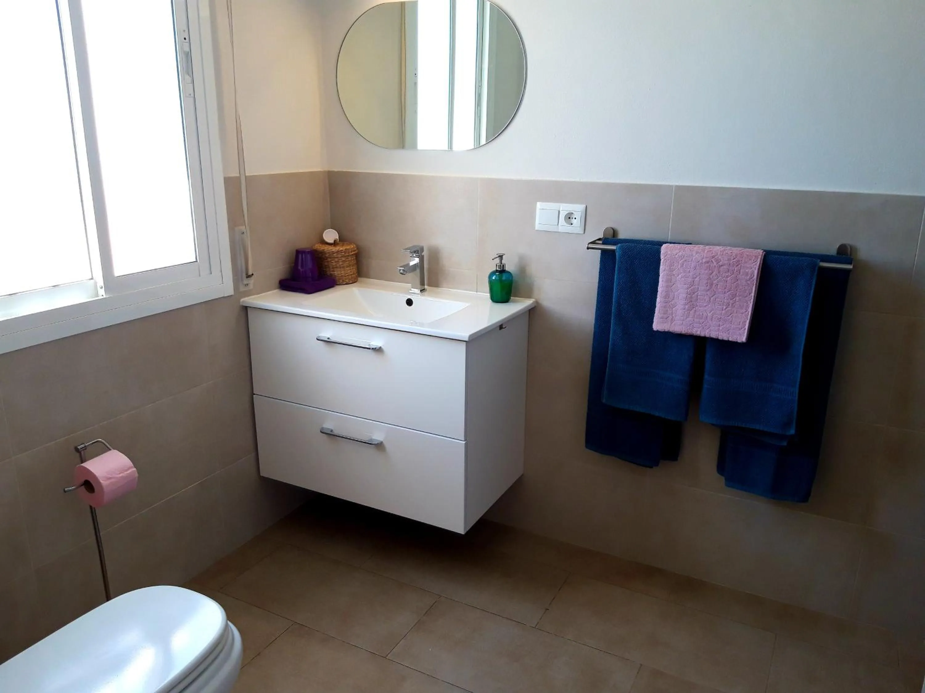 Bathroom in B&B Villa Deseada