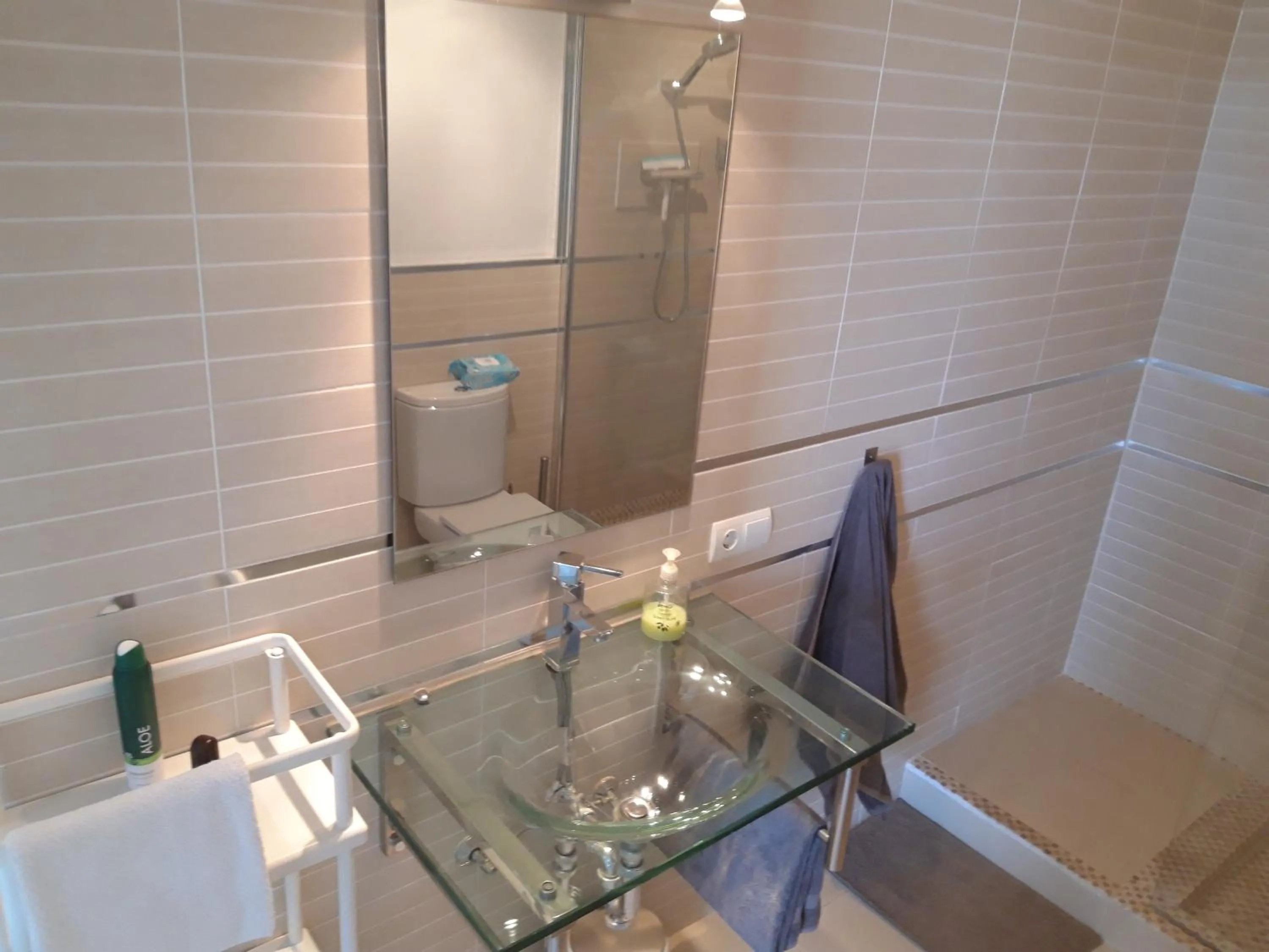 Bathroom in B&B Villa Deseada