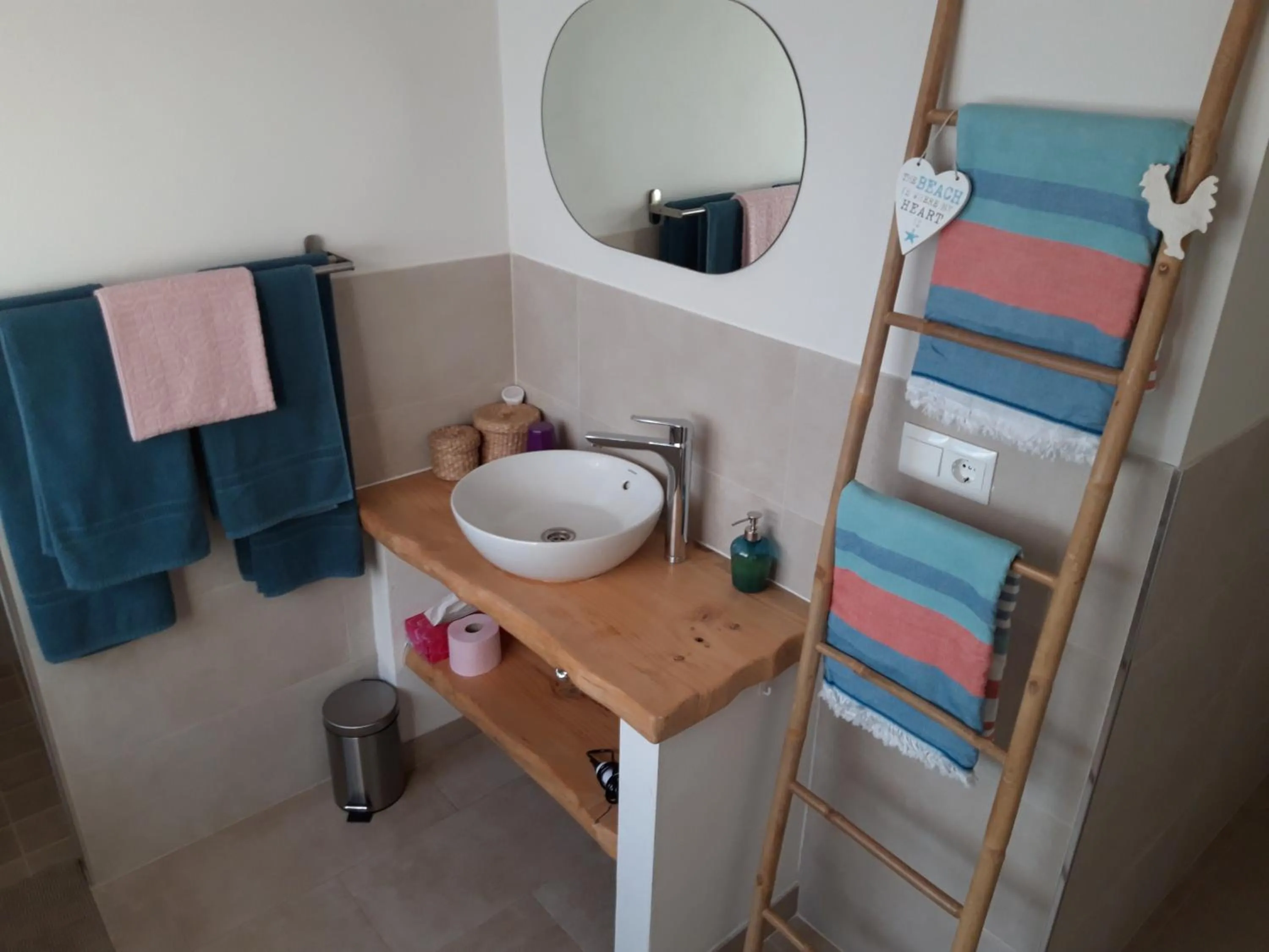 Bathroom in B&B Villa Deseada