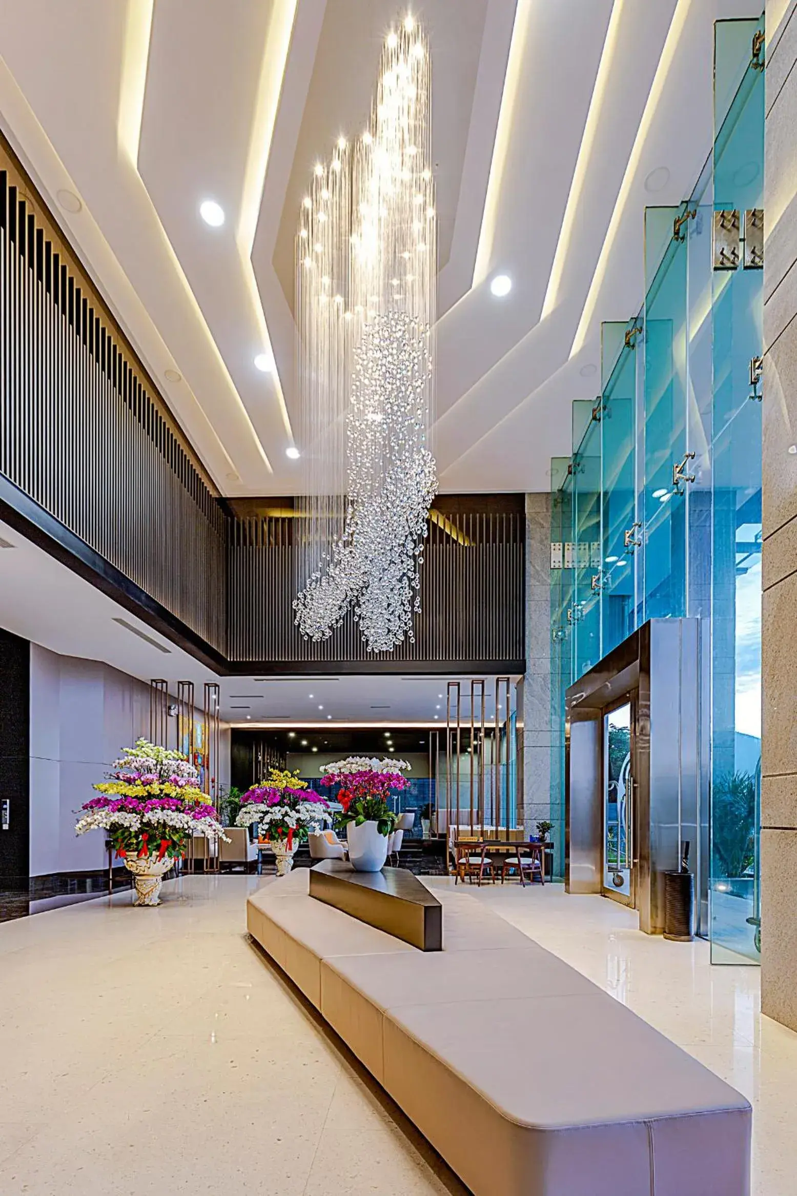 Lobby or reception in Le Sands Oceanfront Danang Hotel Lobby or reception in Le Sands Oceanfront Danang Hotel