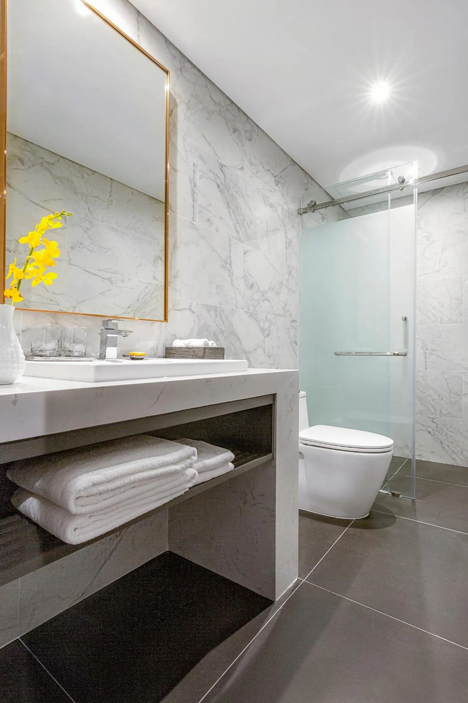 Bathroom in Le Sands Oceanfront Danang Hotel