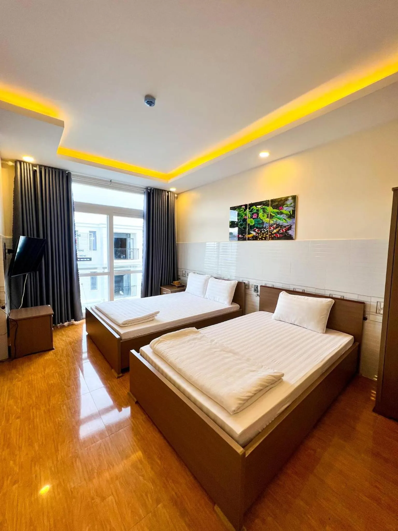 Bed in Khách Sạn Cốc Cốc
