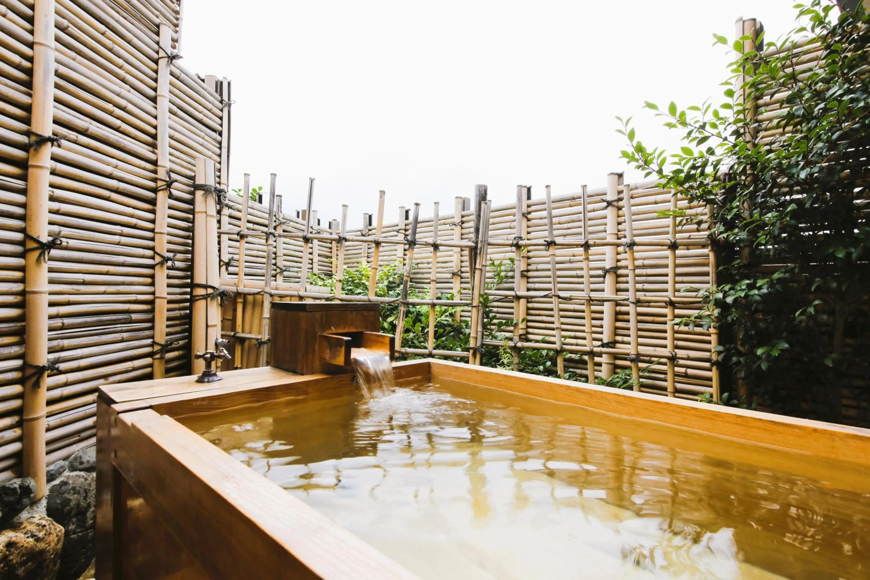 Open Air Bath in Kadensho, Arashiyama Onsen, Kyoto - Kyoritsu Resort
