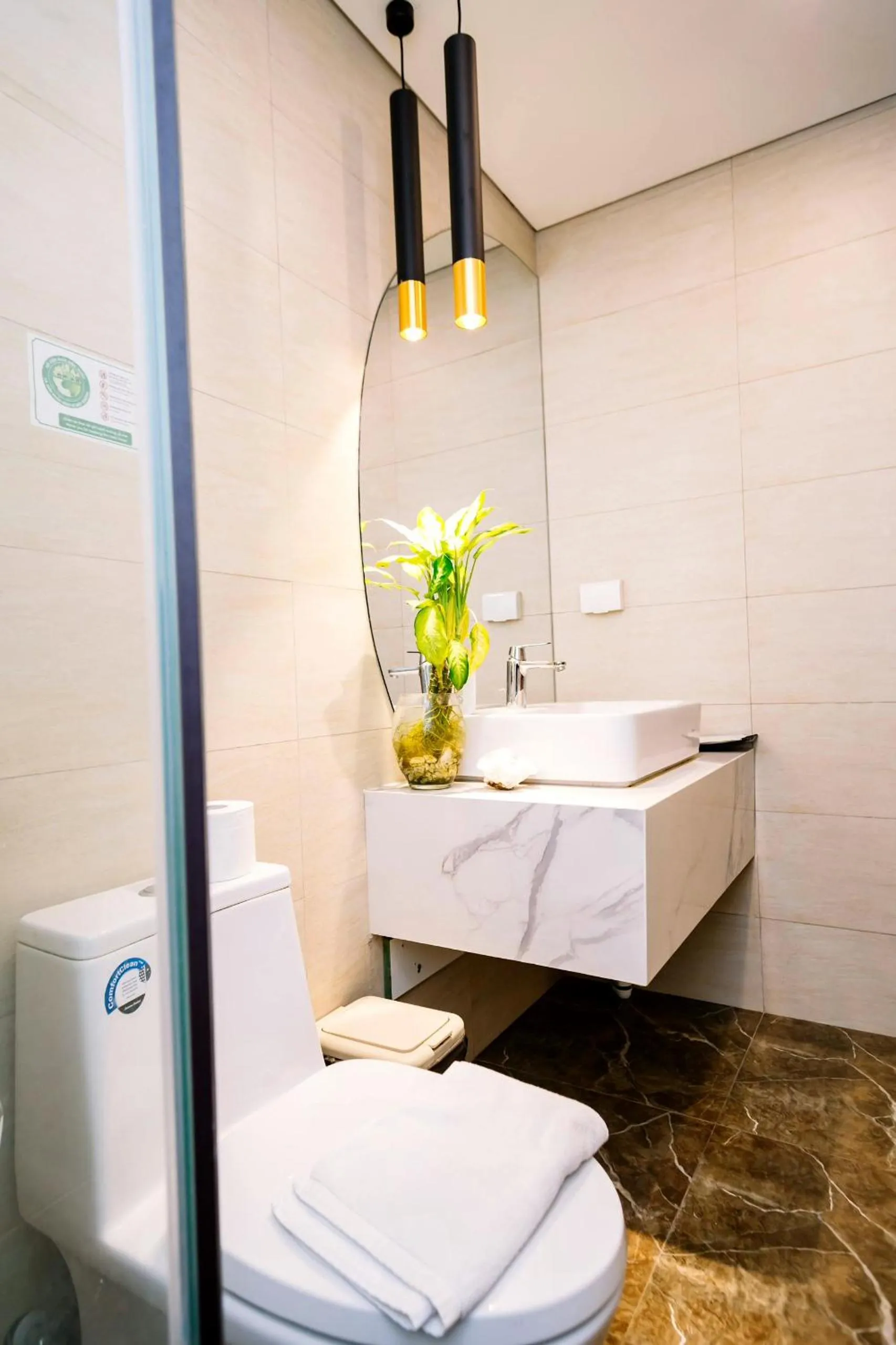 Toilet in FLC Sea Tower Quy Nhon -Tran Apartment