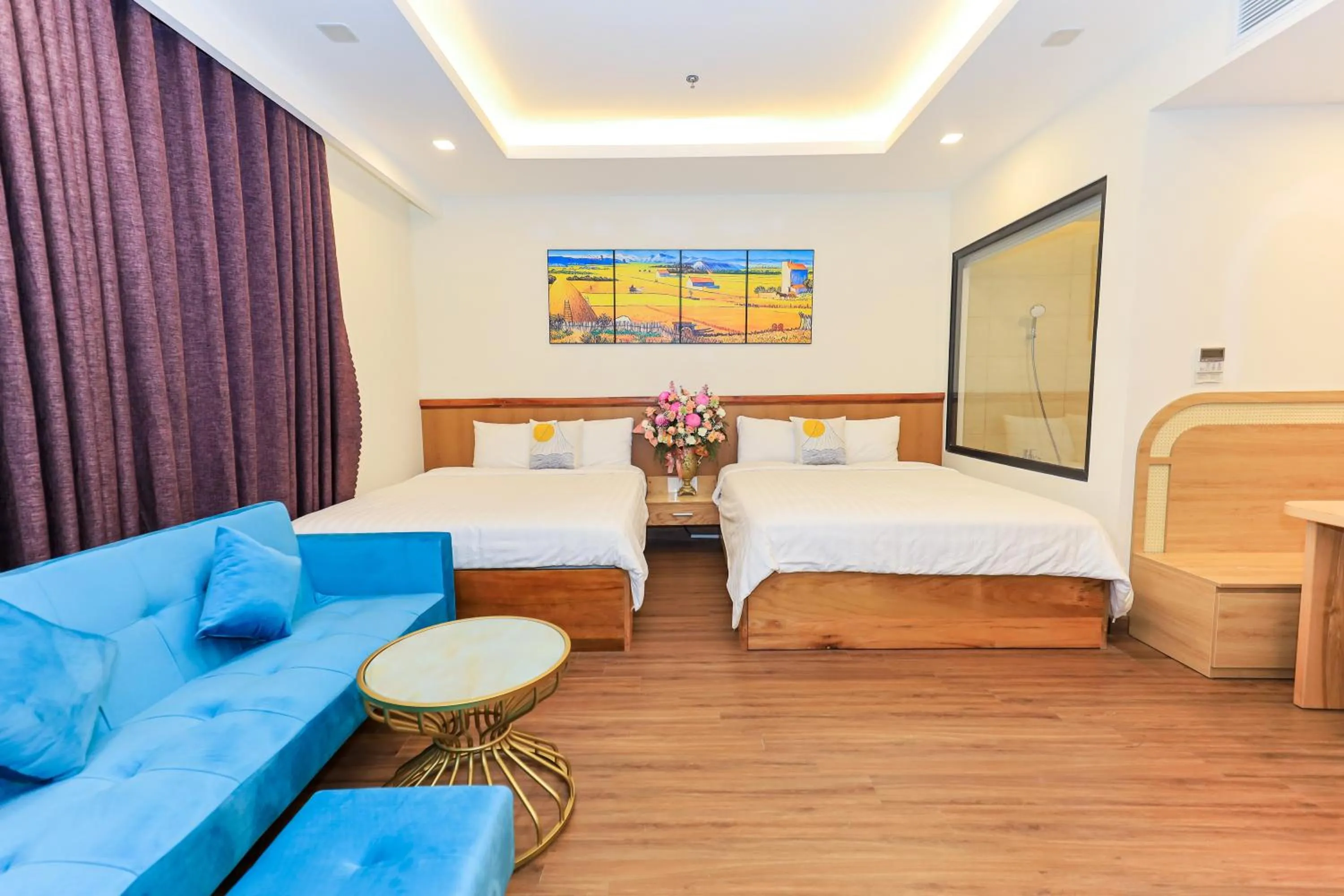 Bed in FLC Sea Tower Quy Nhon -Tran Apartment