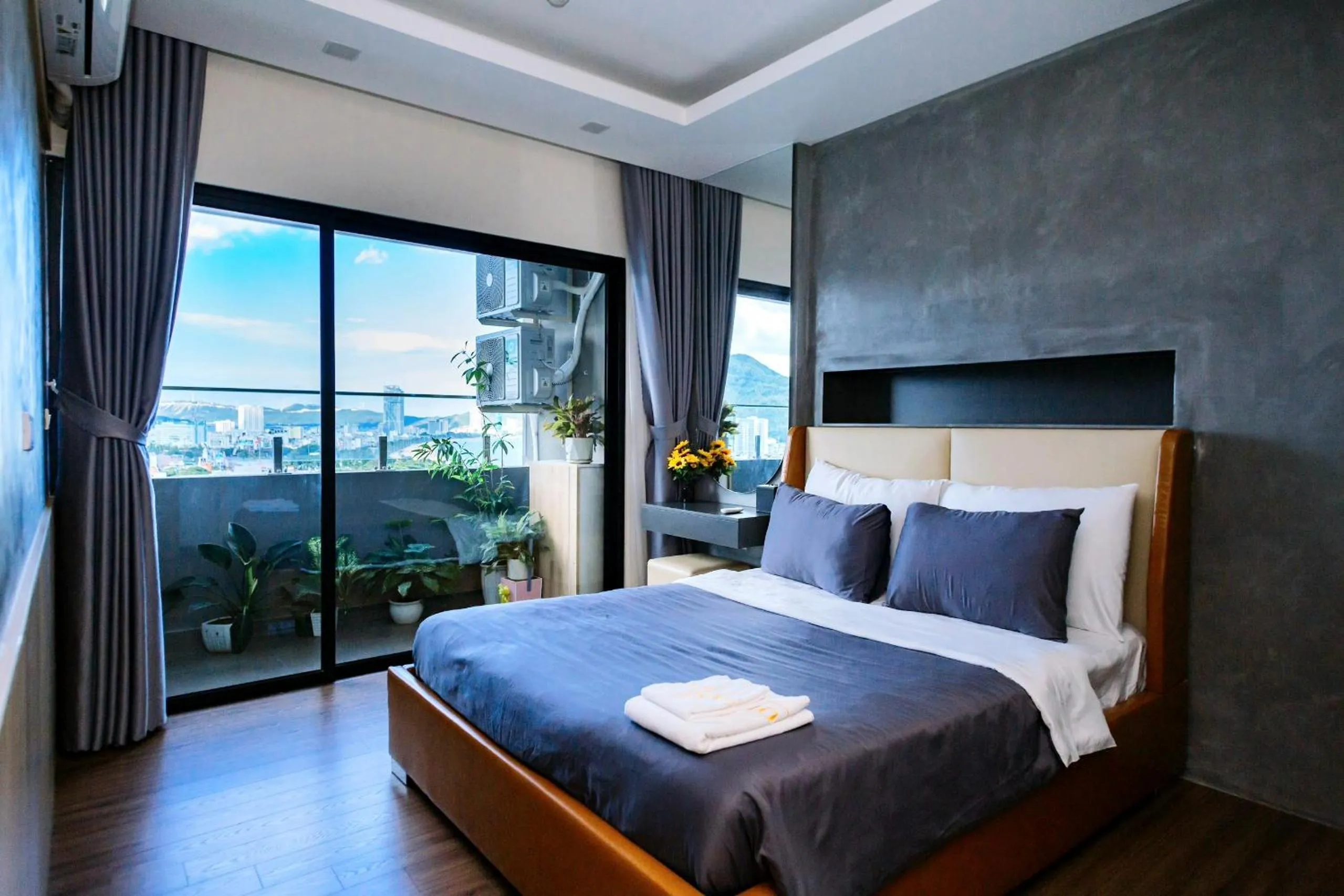 Bed in FLC Sea Tower Quy Nhon -Tran Apartment