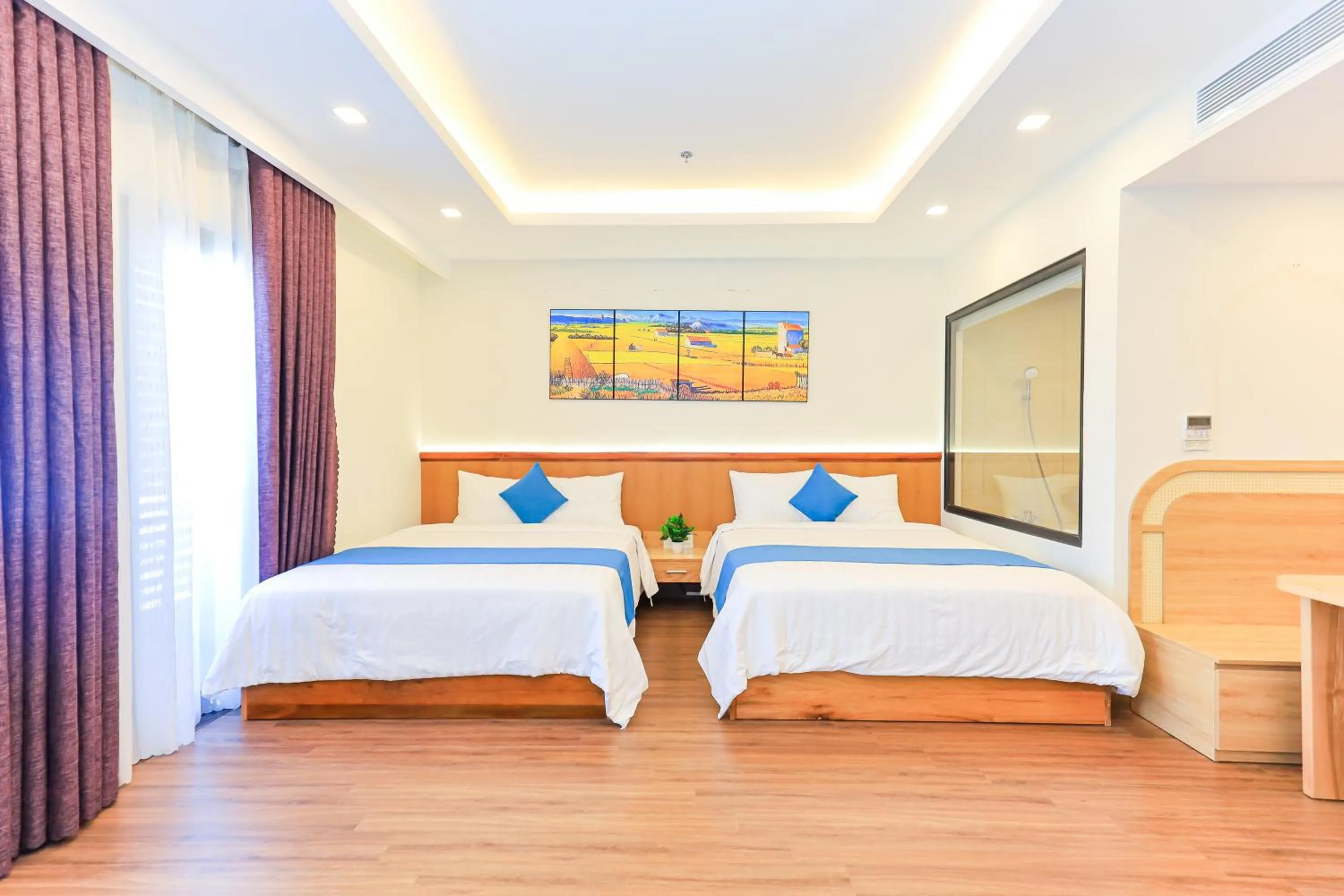 Bed in FLC Sea Tower Quy Nhon -Tran Apartment