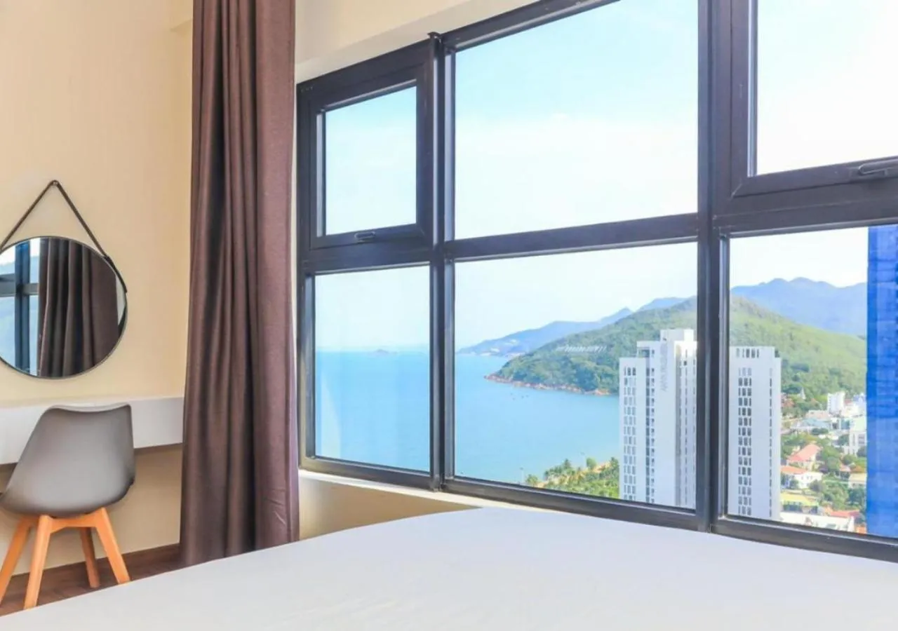 Bed in FLC Sea Tower Quy Nhon -Tran Apartment
