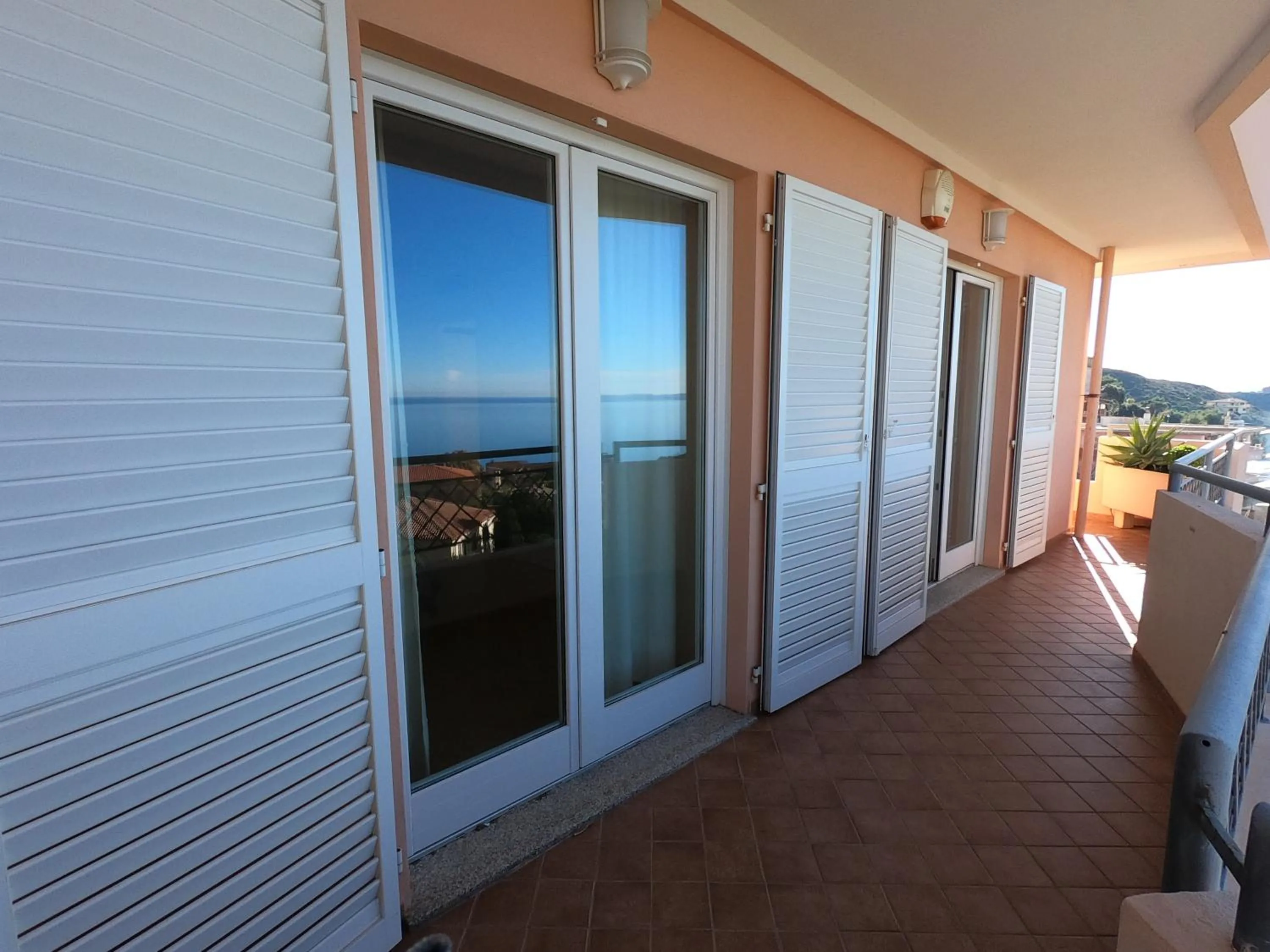 Balcony/Terrace in Splendida vista sul mare