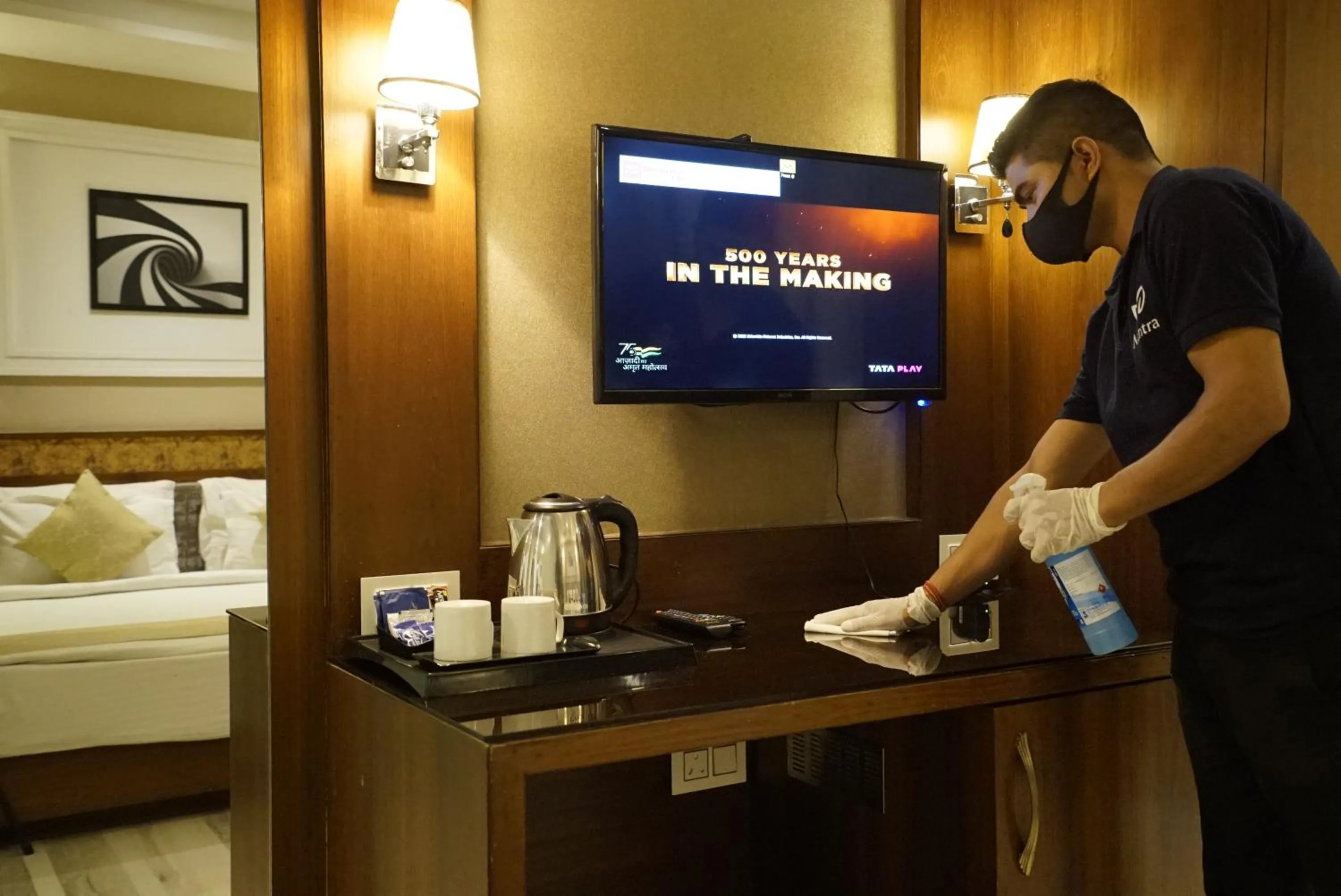 TV and multimedia in Mantra a Boutique Hotel