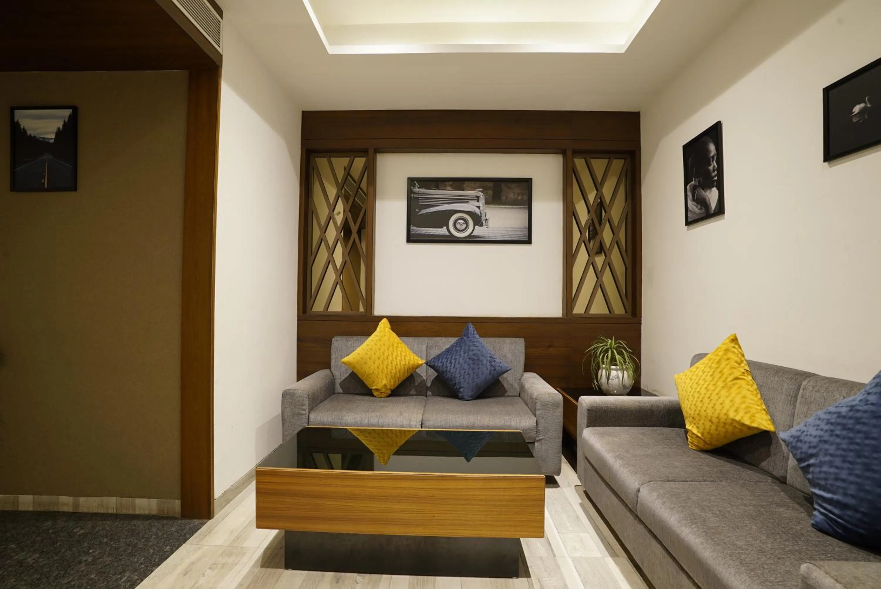 Living room in Mantra a Boutique Hotel