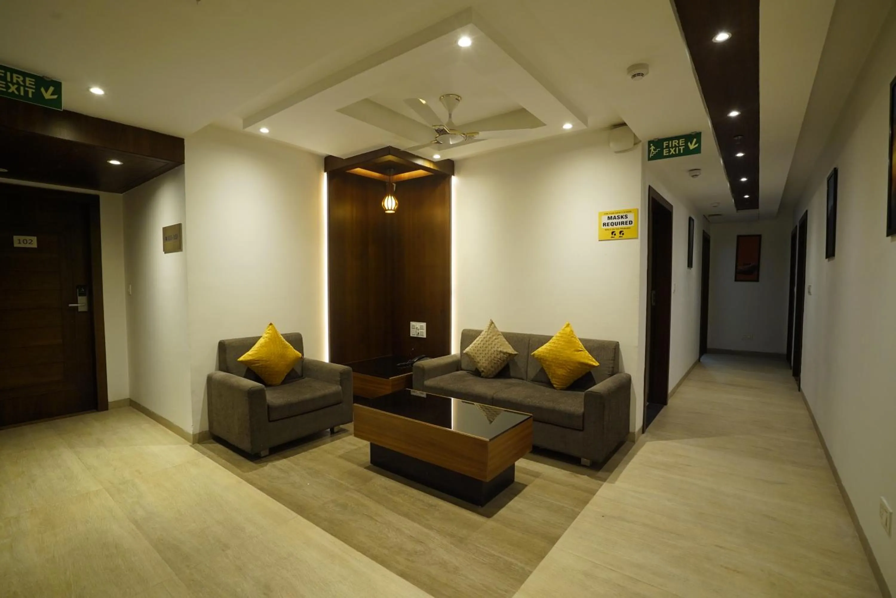 Seating area in Mantra a Boutique Hotel