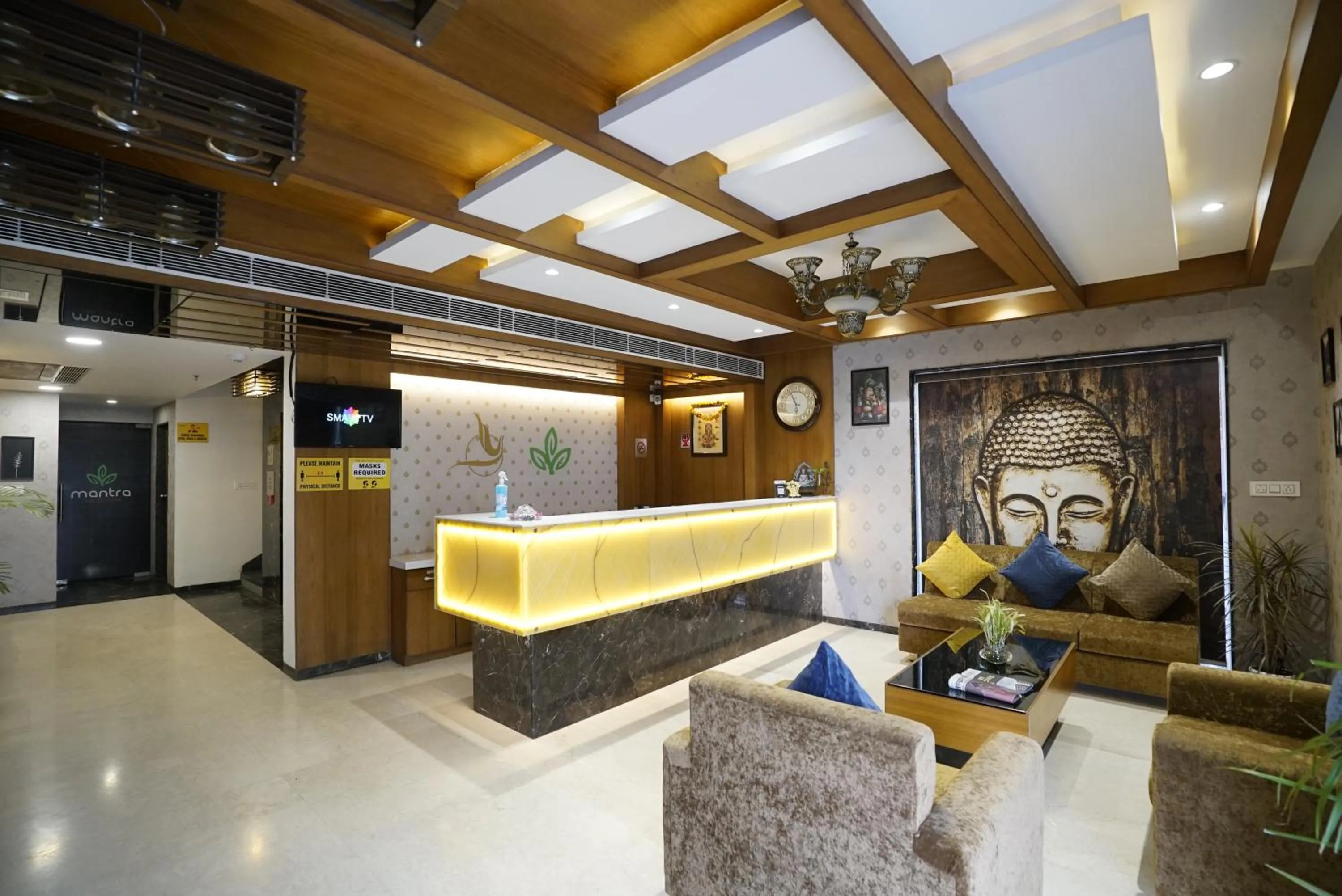 Lobby or reception in Mantra a Boutique Hotel