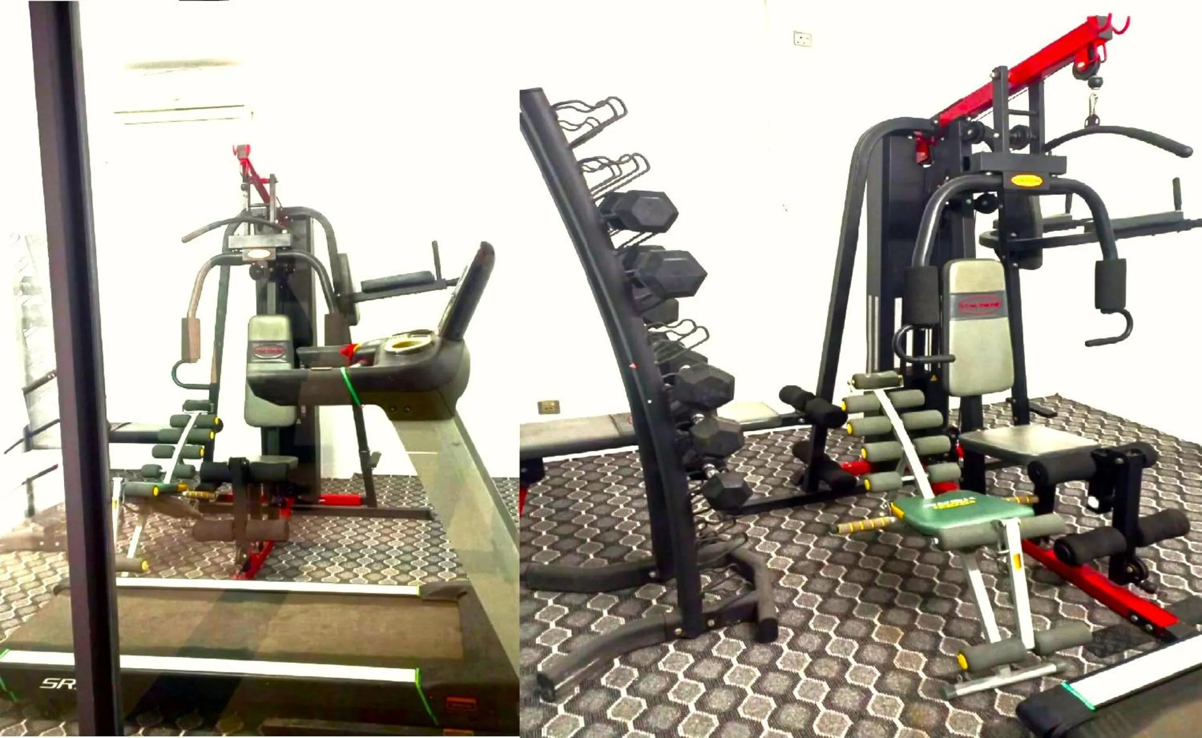 Fitness centre/facilities in The Elite Residence Dhaka