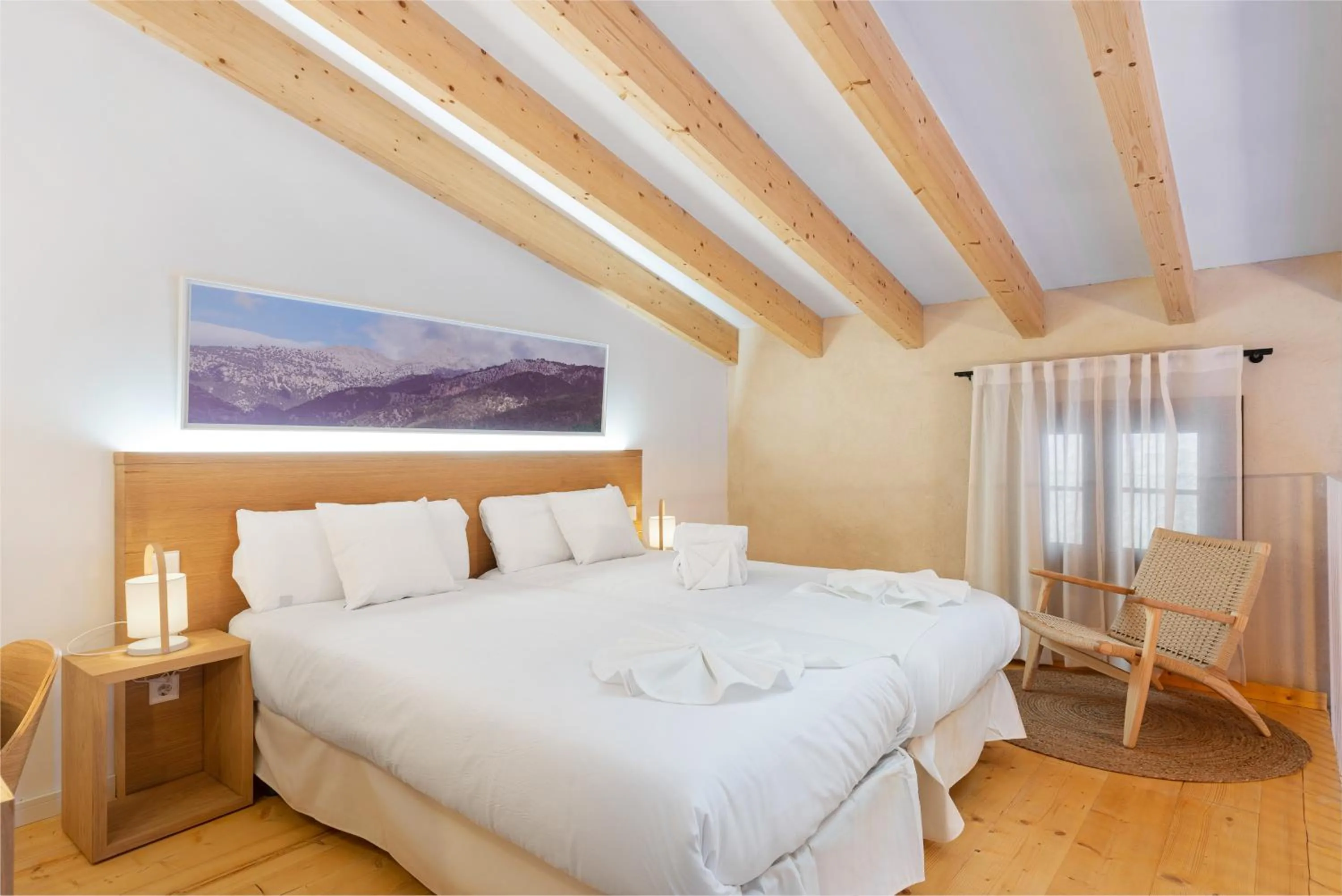 Photo of the whole room, Bed in Placeta Vella Turismo de Interior