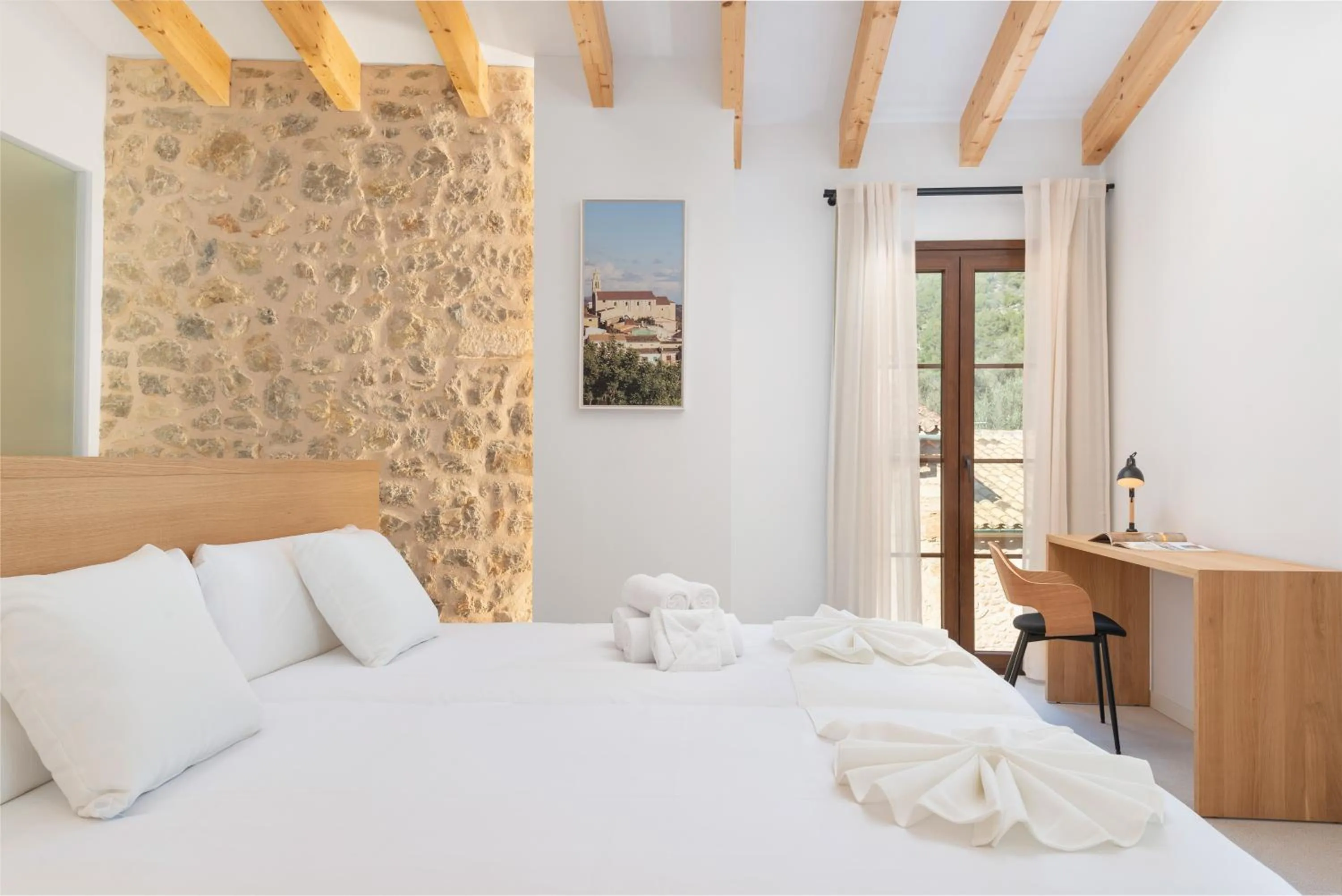 Photo of the whole room, Bed in Placeta Vella Turismo de Interior
