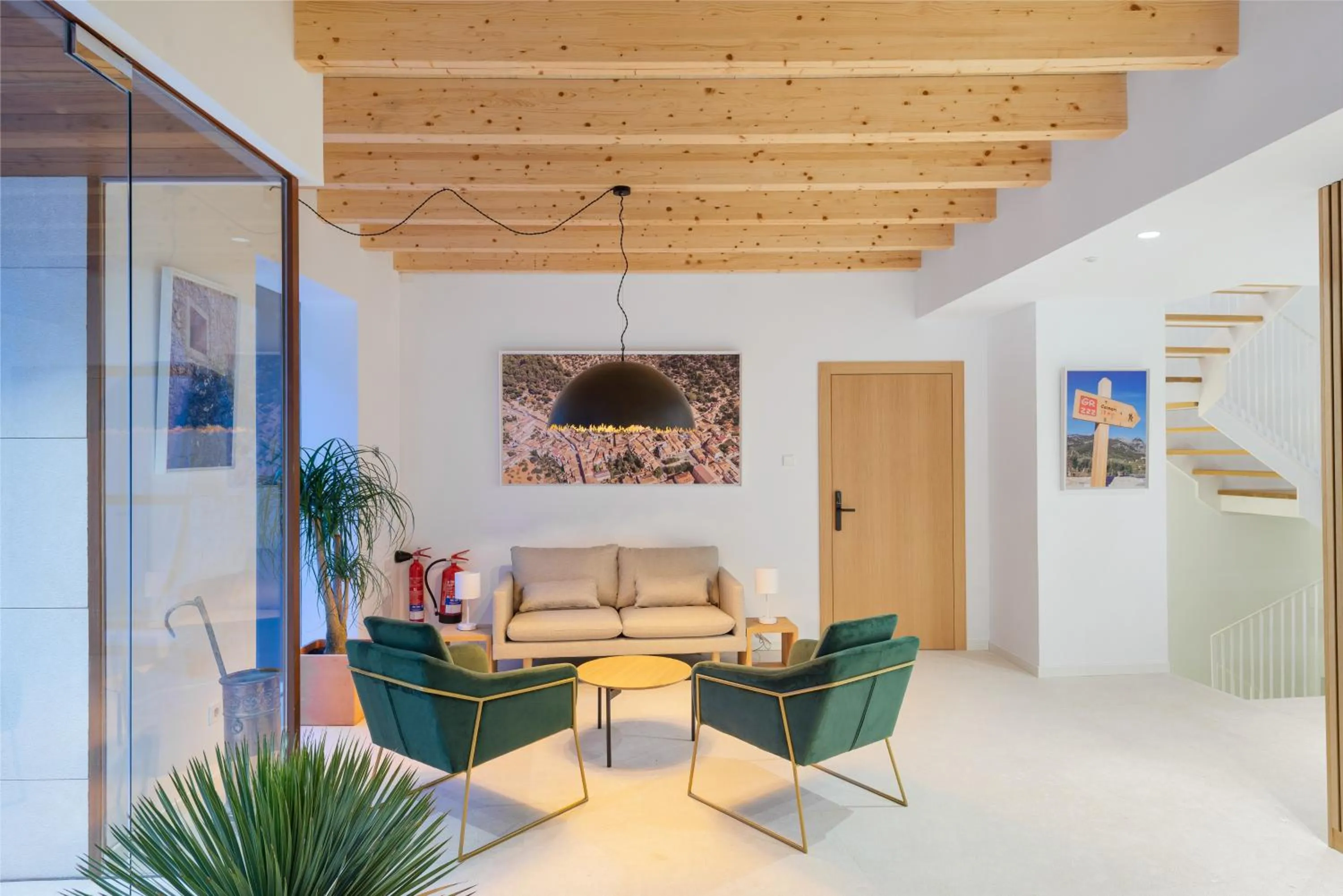 Lobby or reception in Placeta Vella Turismo de Interior