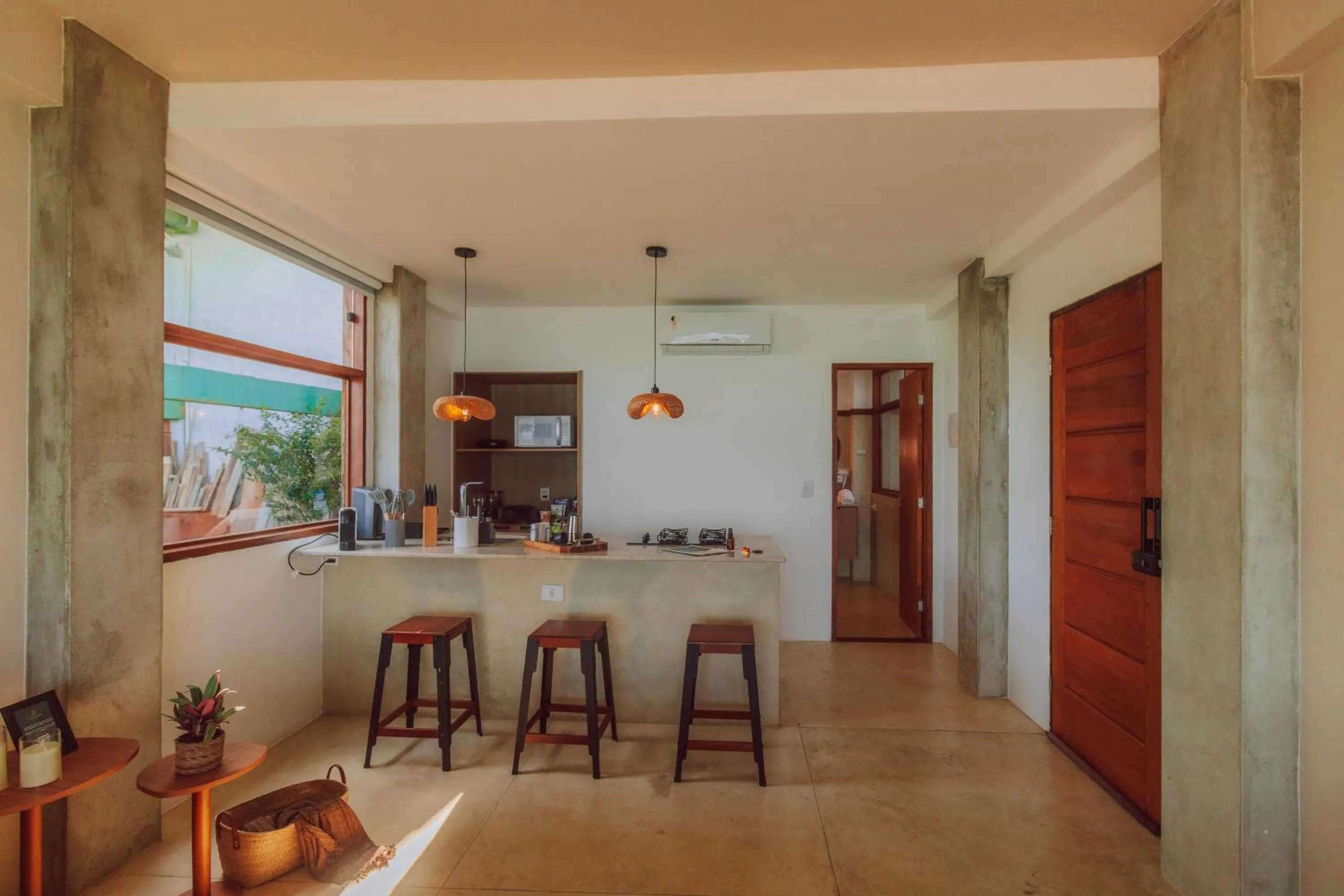 Kitchen or kitchenette in Casa Natu Ilhabela Mirante