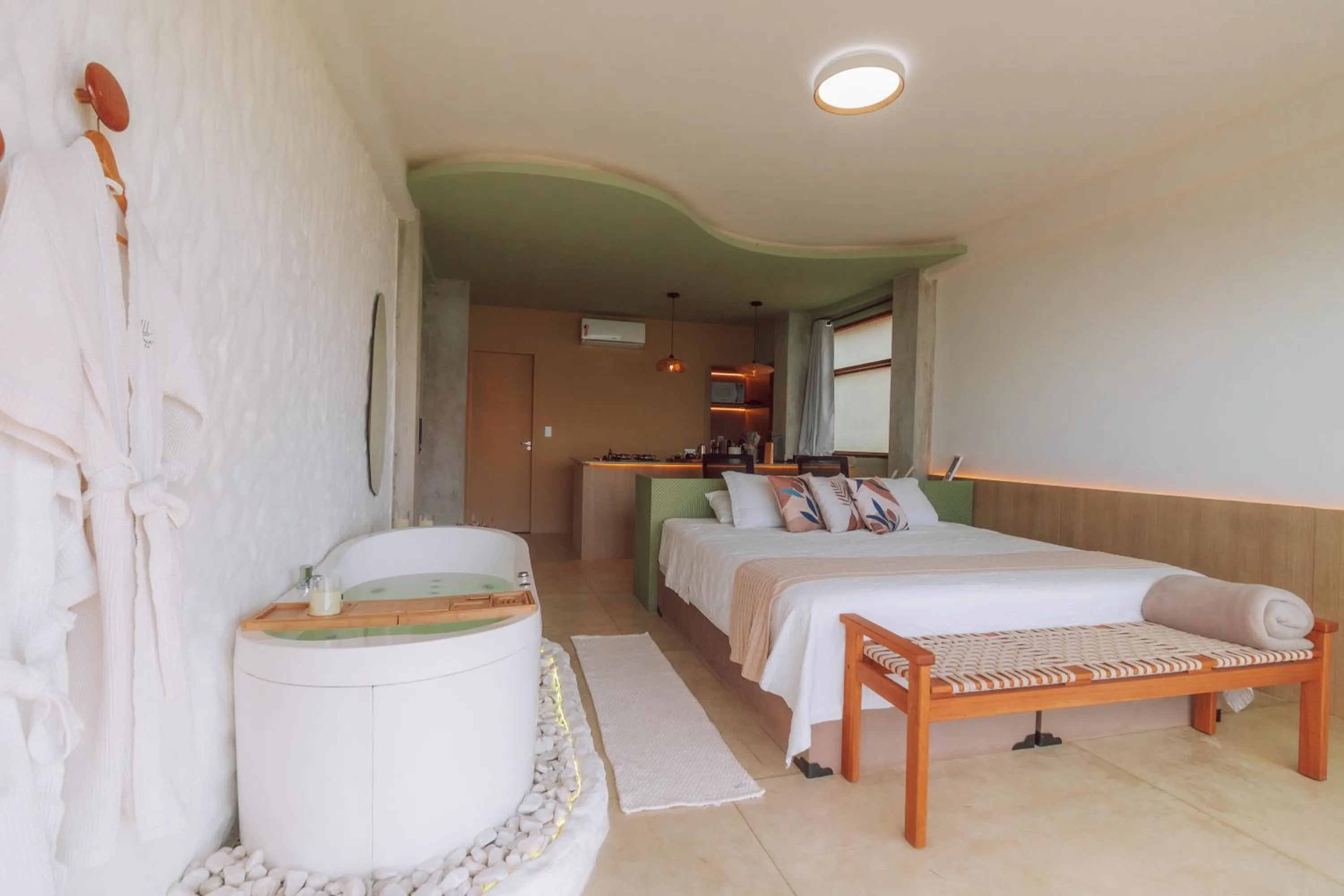 Hot Tub, Bed in Casa Natu Ilhabela Mirante