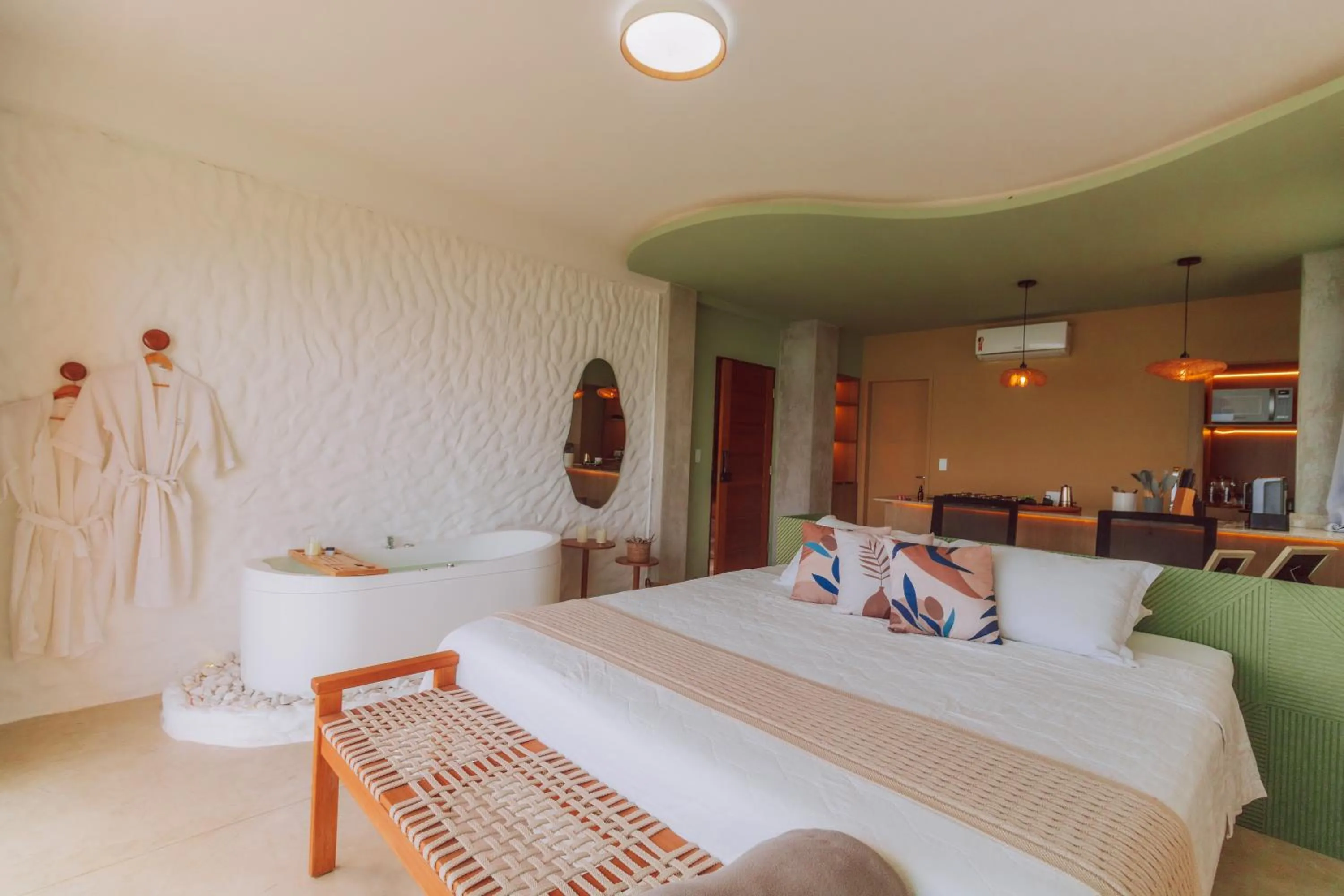 Hot Tub, Bed in Casa Natu Ilhabela Mirante