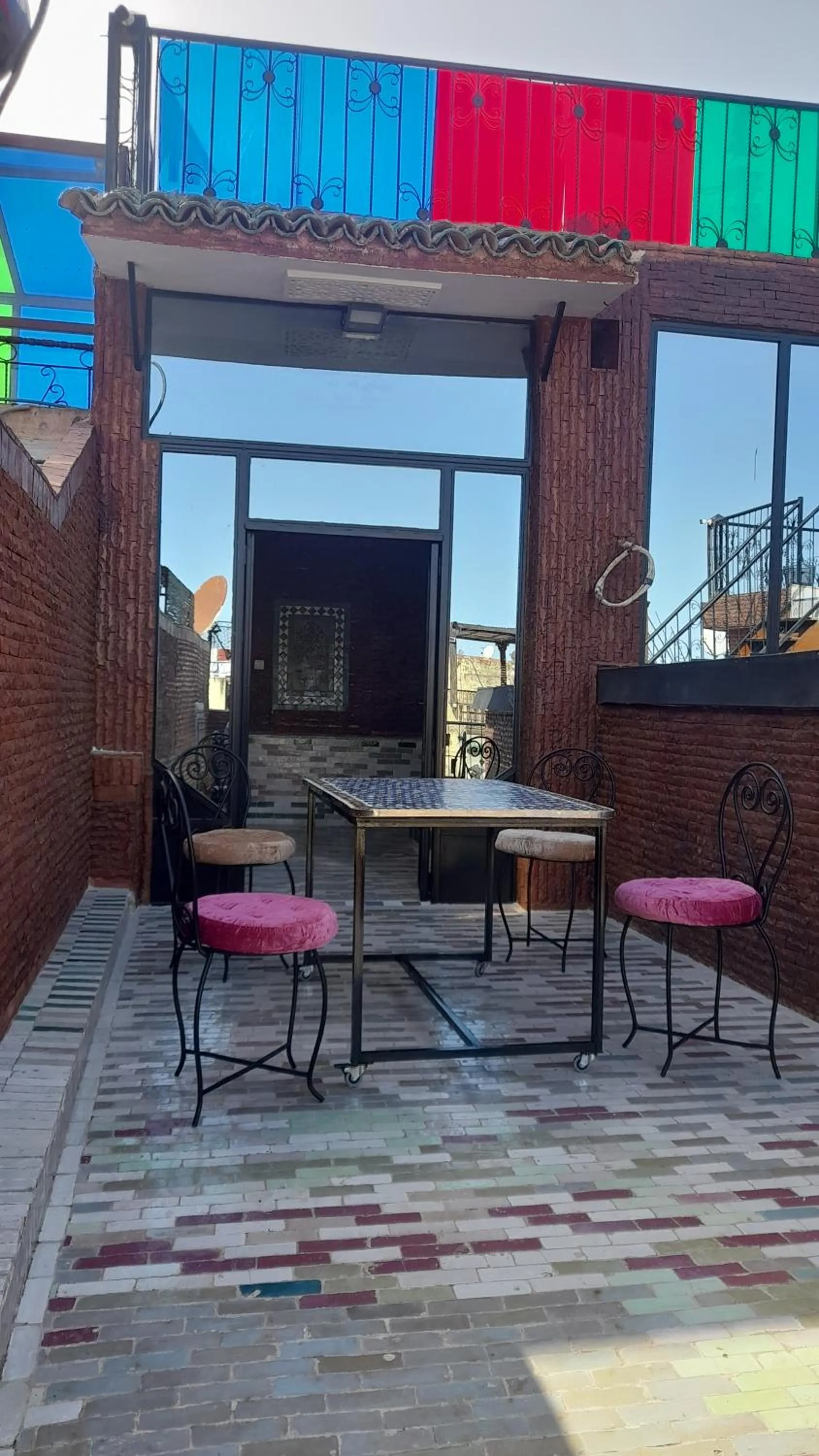Balcony/Terrace in Riad amal