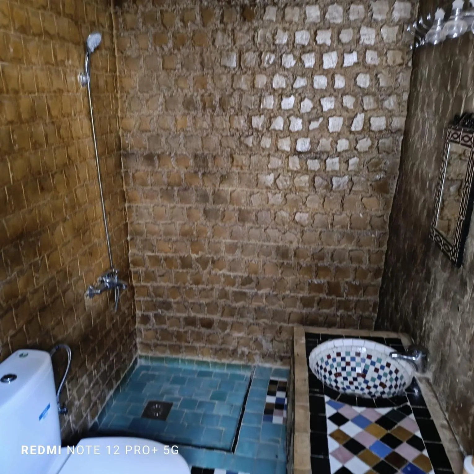 Shower in Riad amal