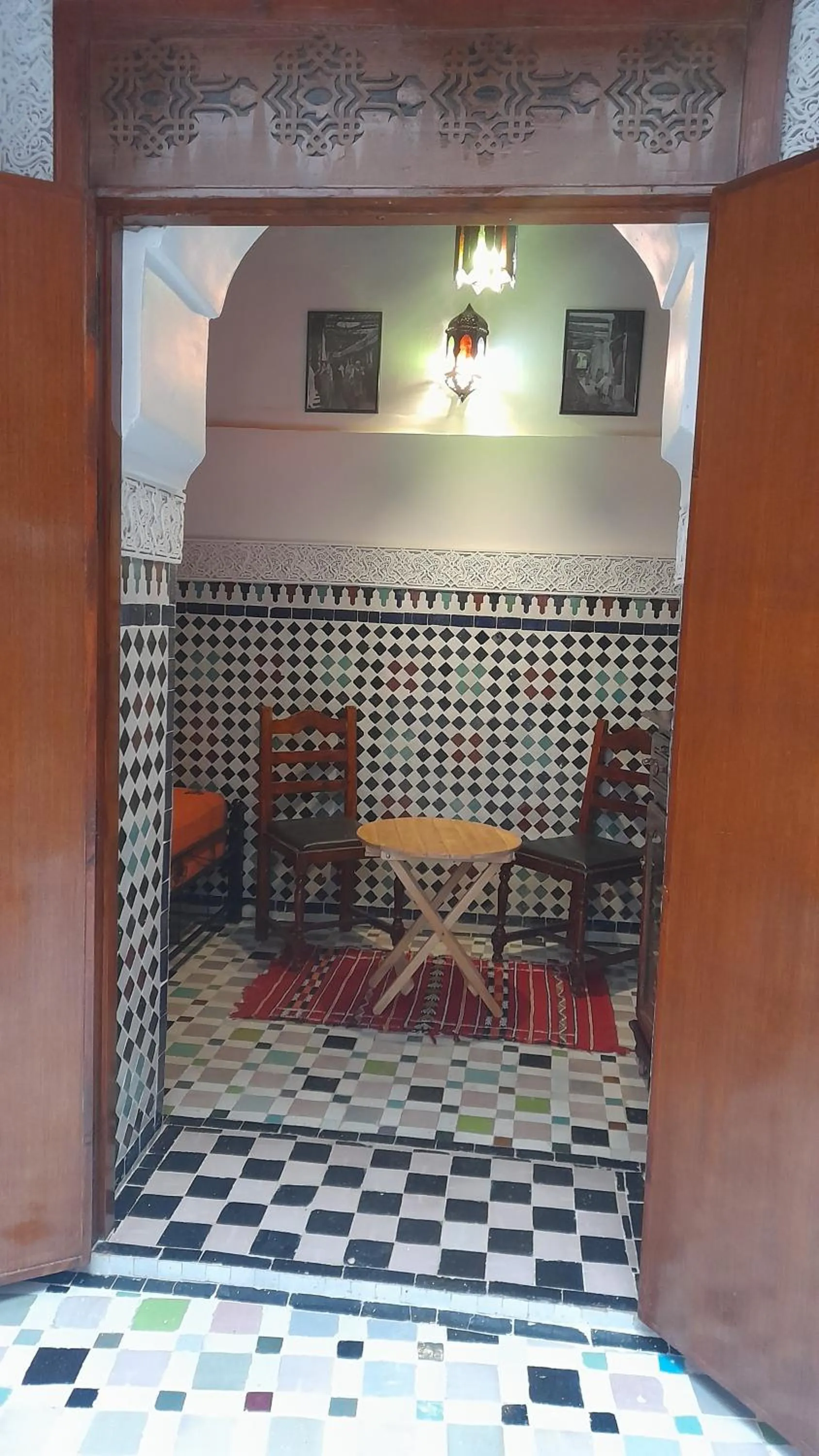 Facade/entrance in Riad amal
