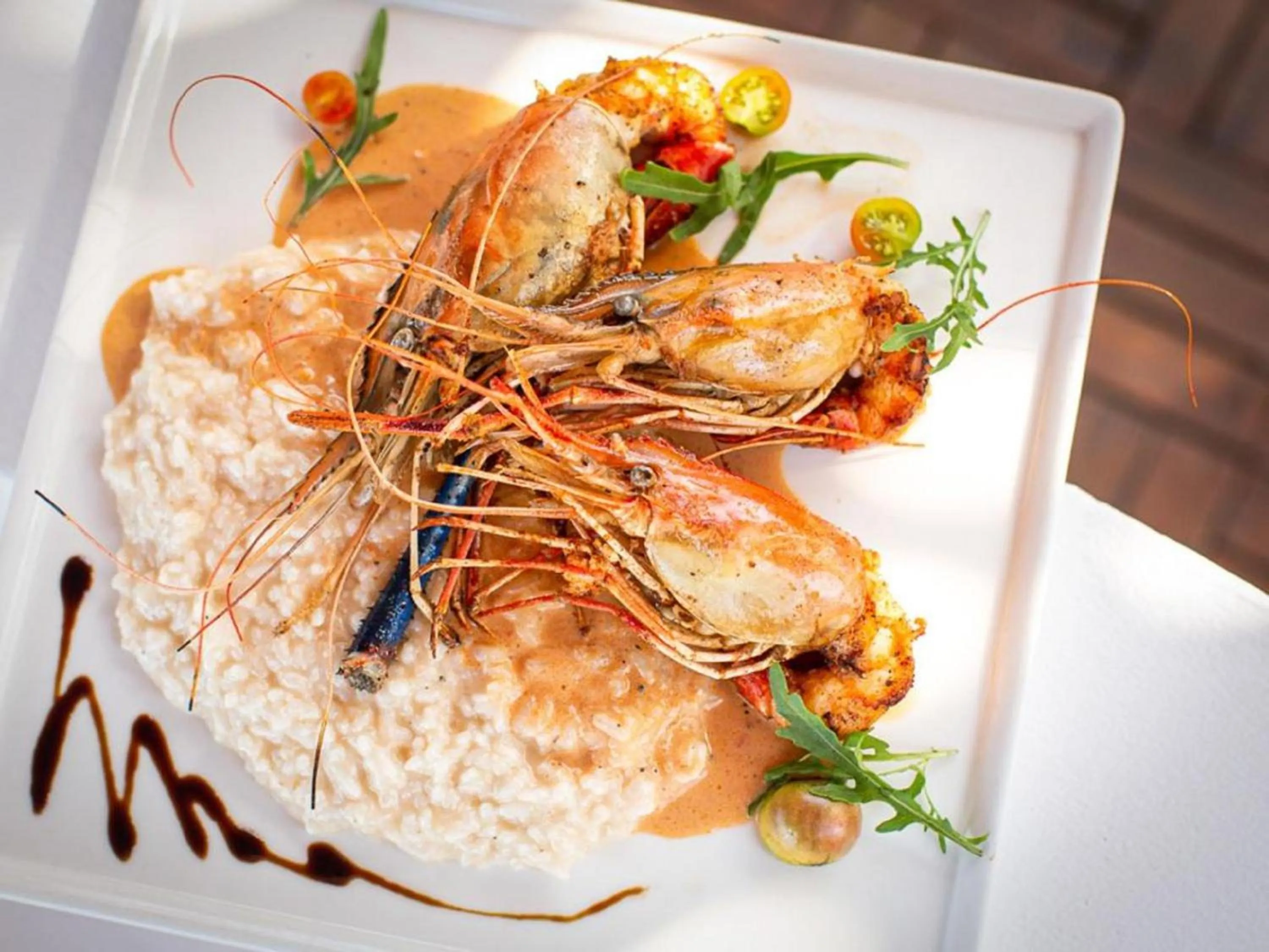 Food in Coral Rocks Hotel & Restaurant