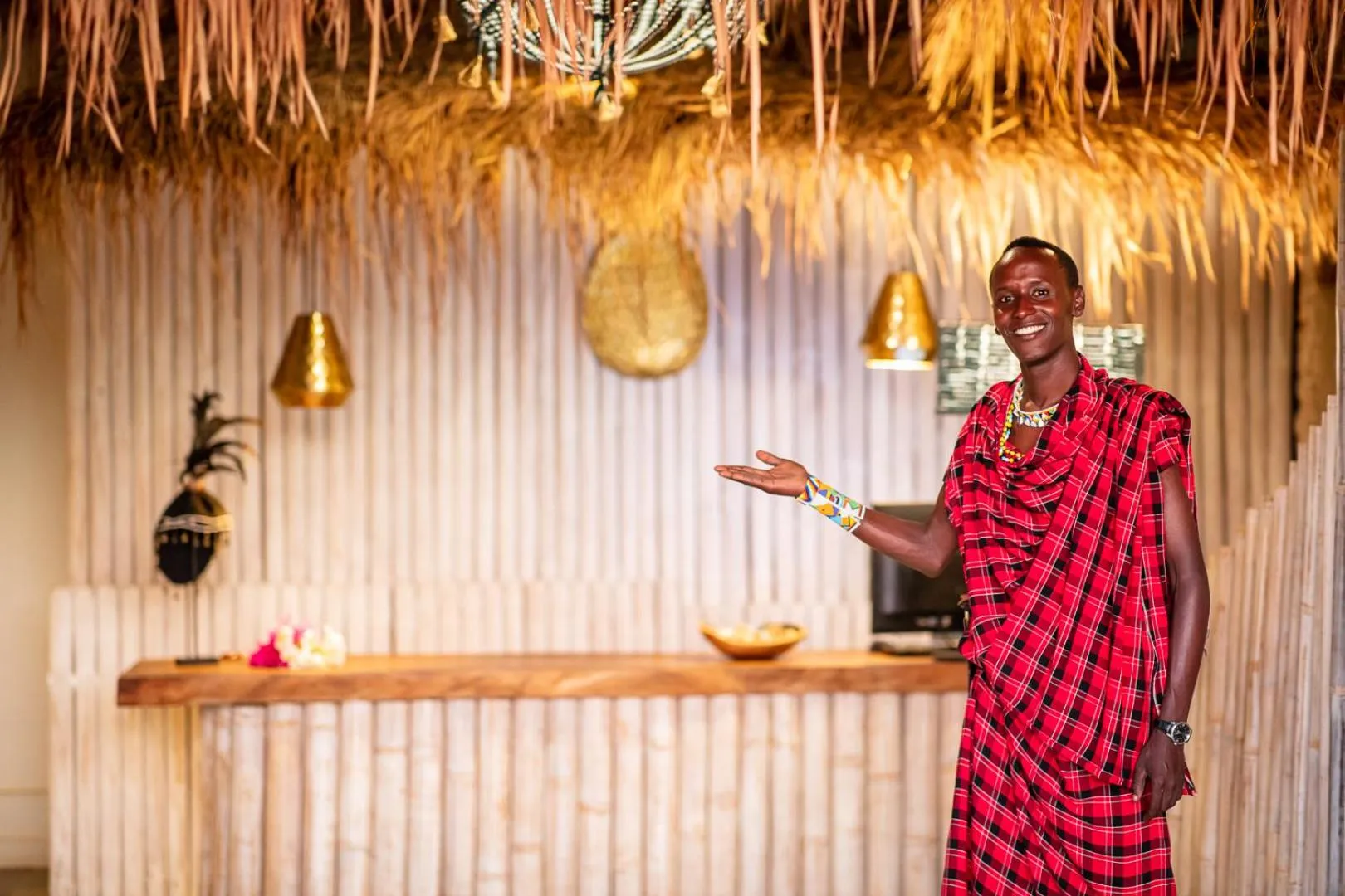 People in Coral Rocks Hotel & Restaurant