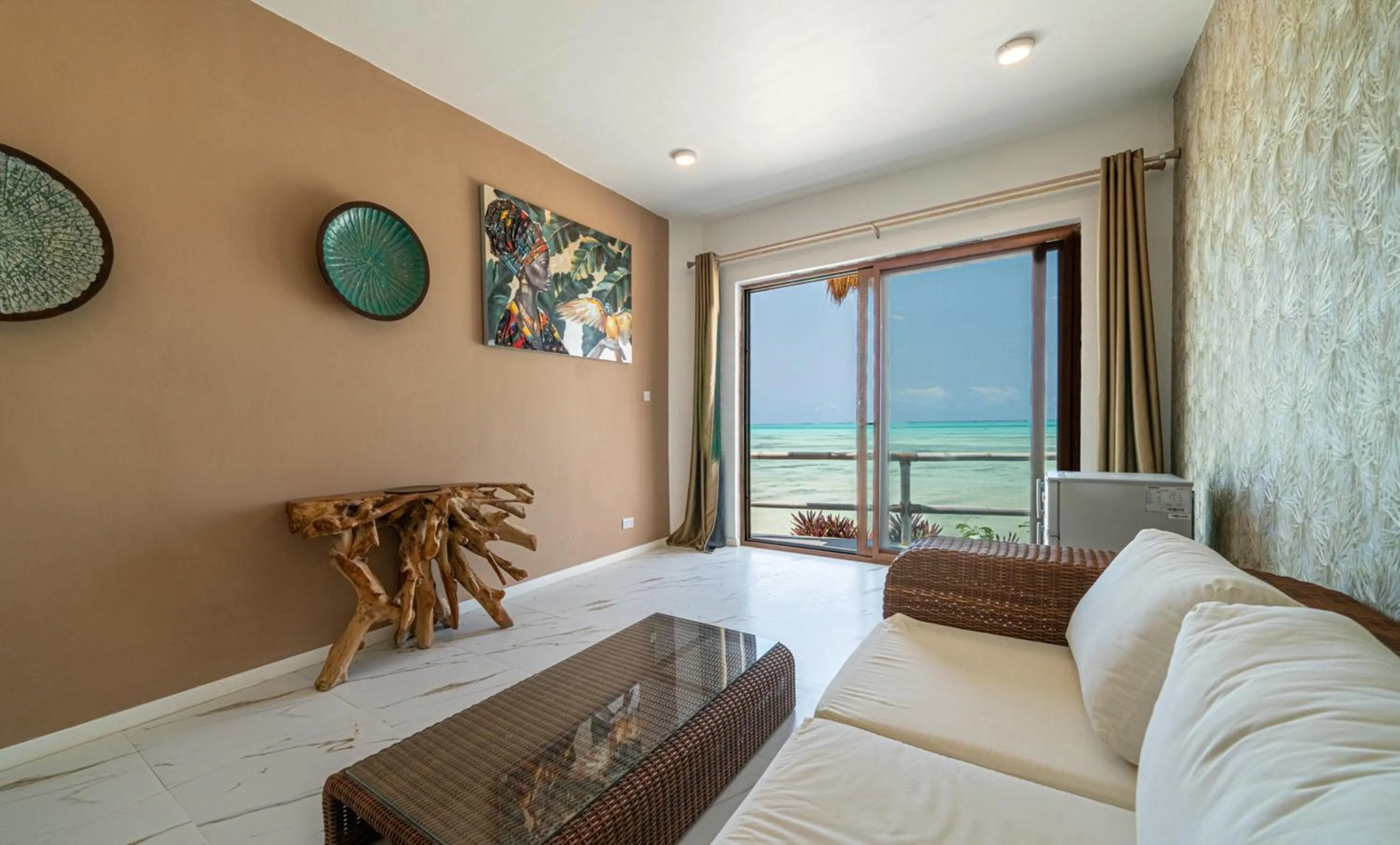 Natural landscape, Bed in Coral Rocks Hotel & Restaurant