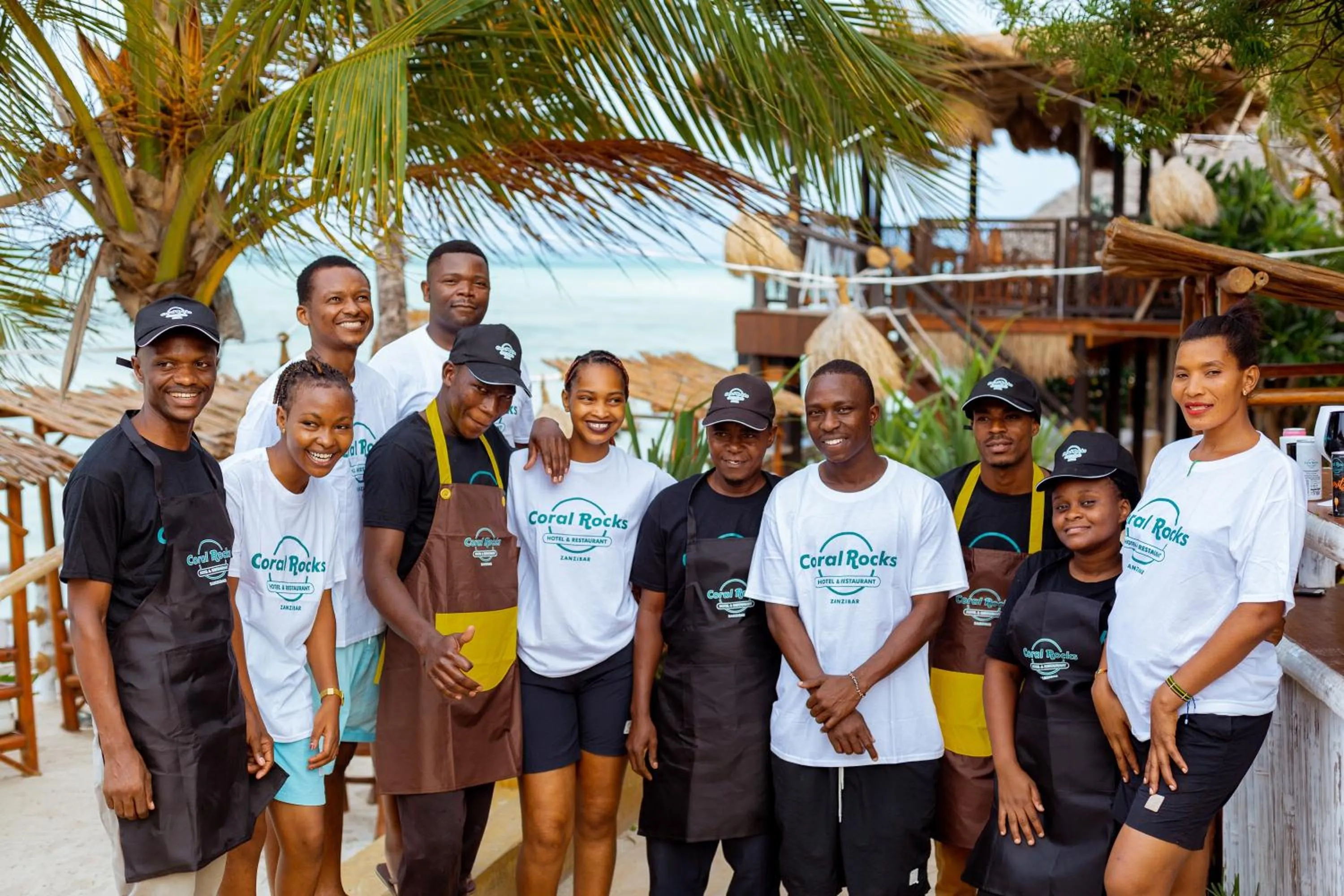 Staff in Coral Rocks Hotel & Restaurant