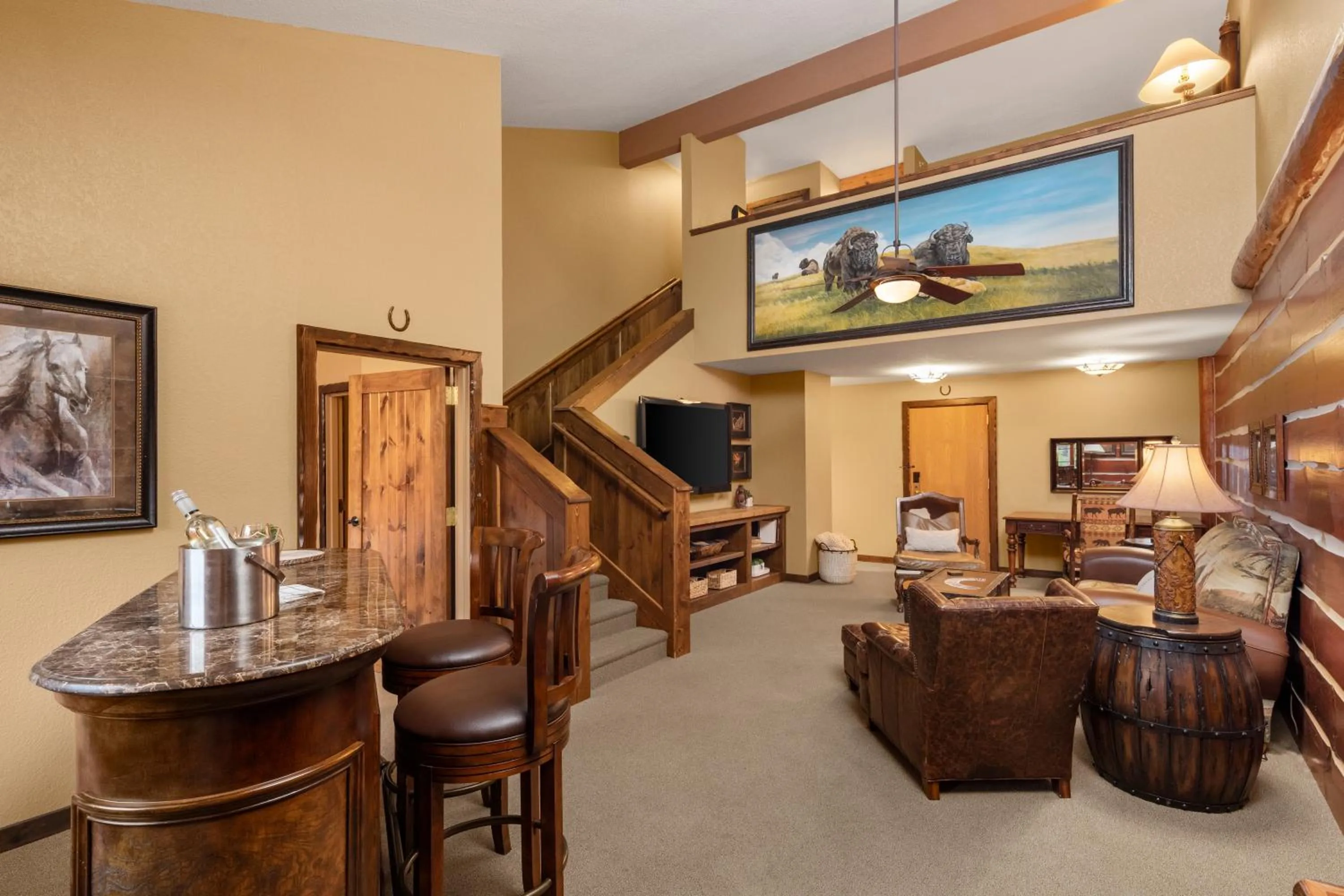 Living room in bantr Grand Hotel Wausau - Rothschild