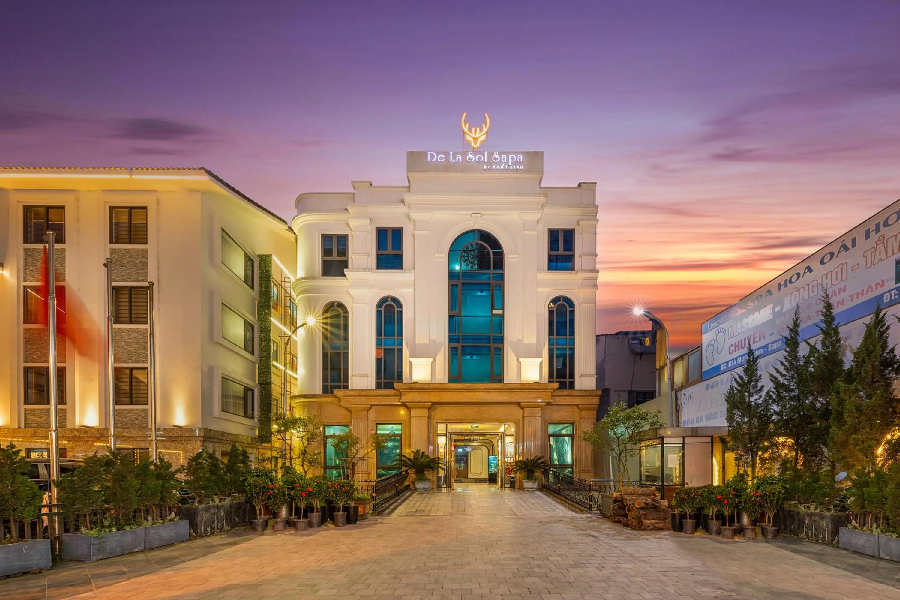 Property building in DeLaSol Sapa - Central Boutique Hotel