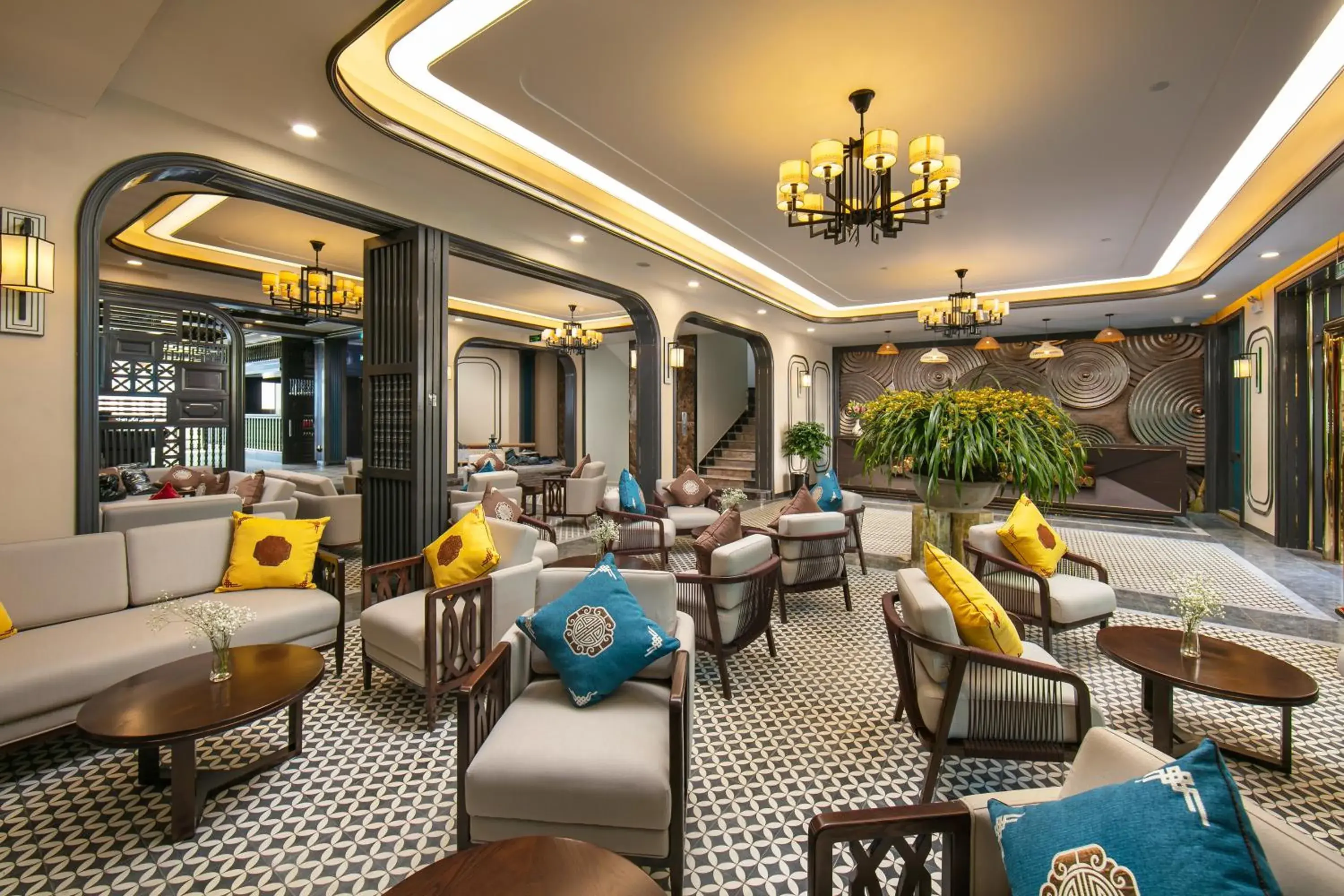 Lobby or reception in DeLaSol Sapa - Central Boutique Hotel Lobby or reception in DeLaSol Sapa - Central Boutique Hotel