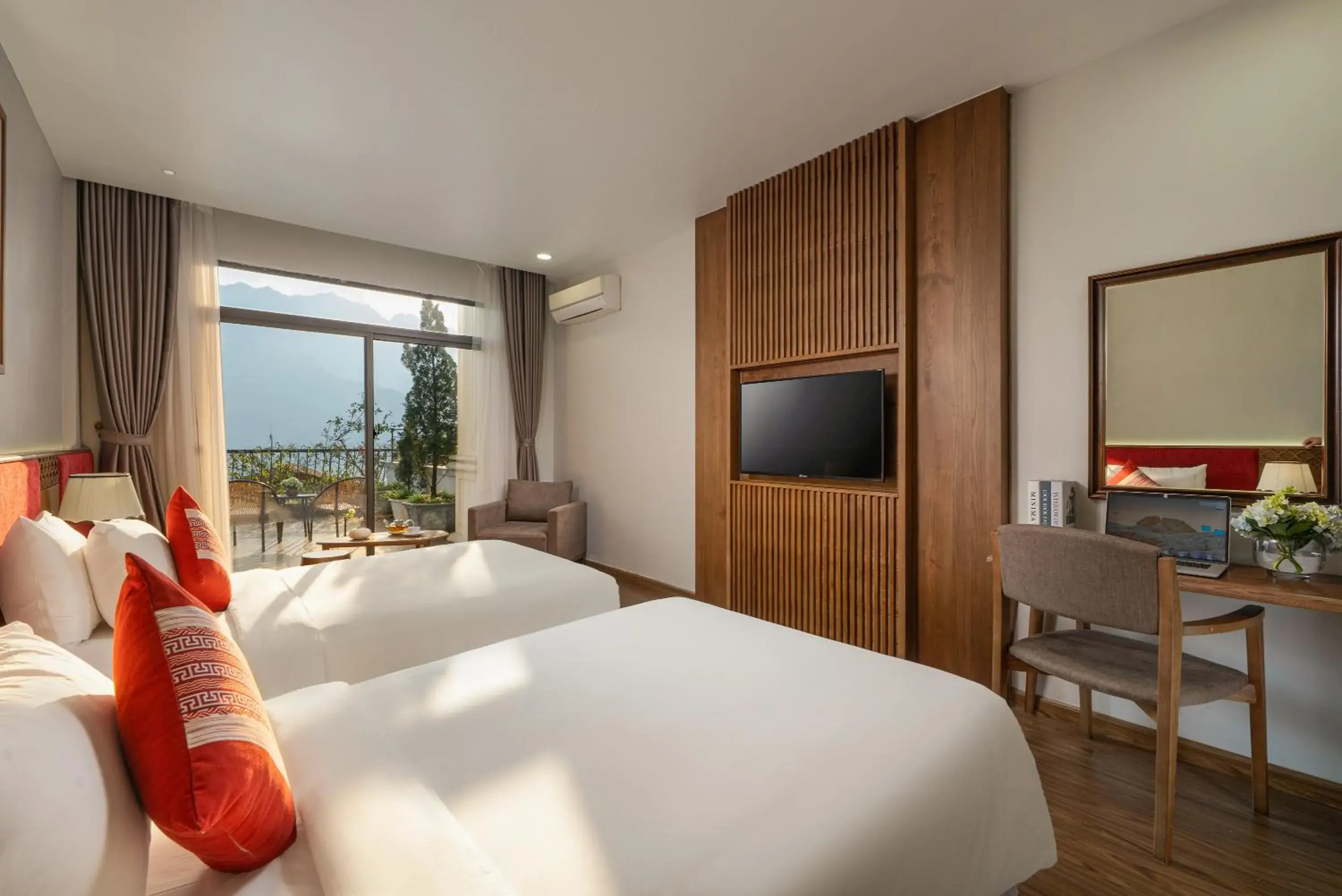 Bedroom, Bed in DeLaSol Sapa - Central Boutique Hotel Bedroom, Bed in DeLaSol Sapa - Central Boutique Hotel