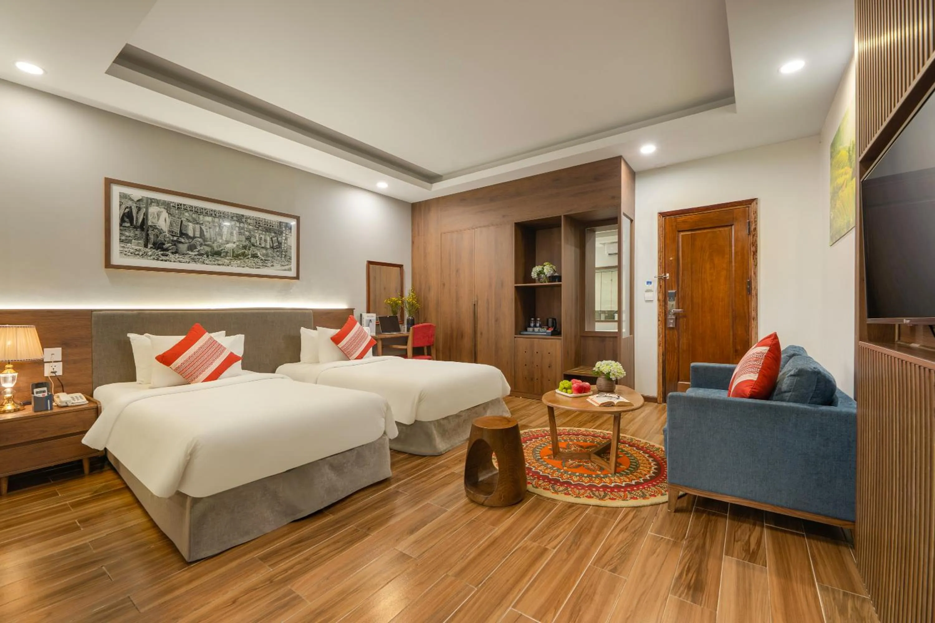 Bed in DeLaSol Sapa - Central Boutique Hotel