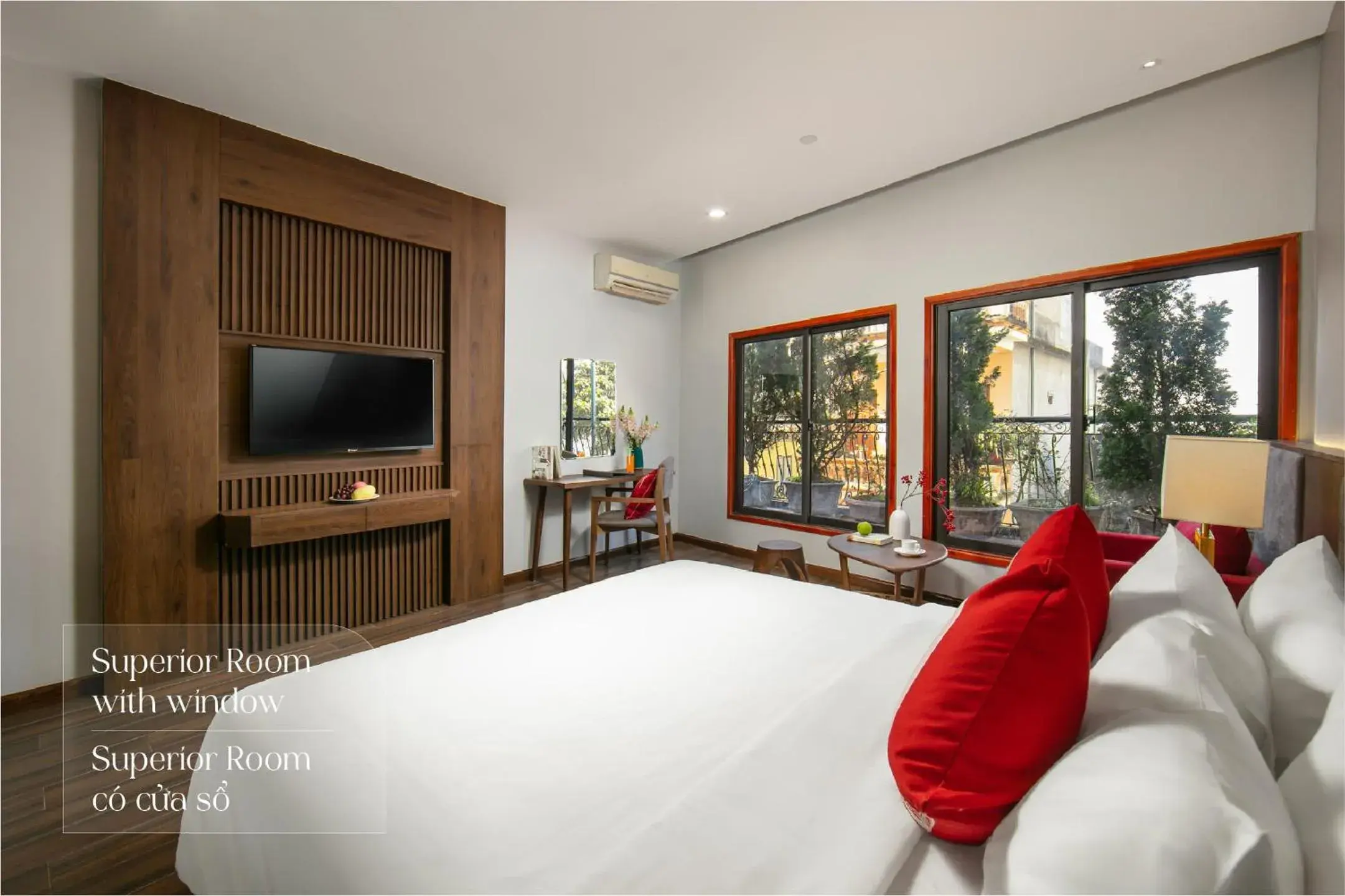 Superior Double Room With Courtyard View in DeLaSol Sapa - Central Boutique Hotel Superior Double Room With Courtyard View in DeLaSol Sapa - Central Boutique Hotel