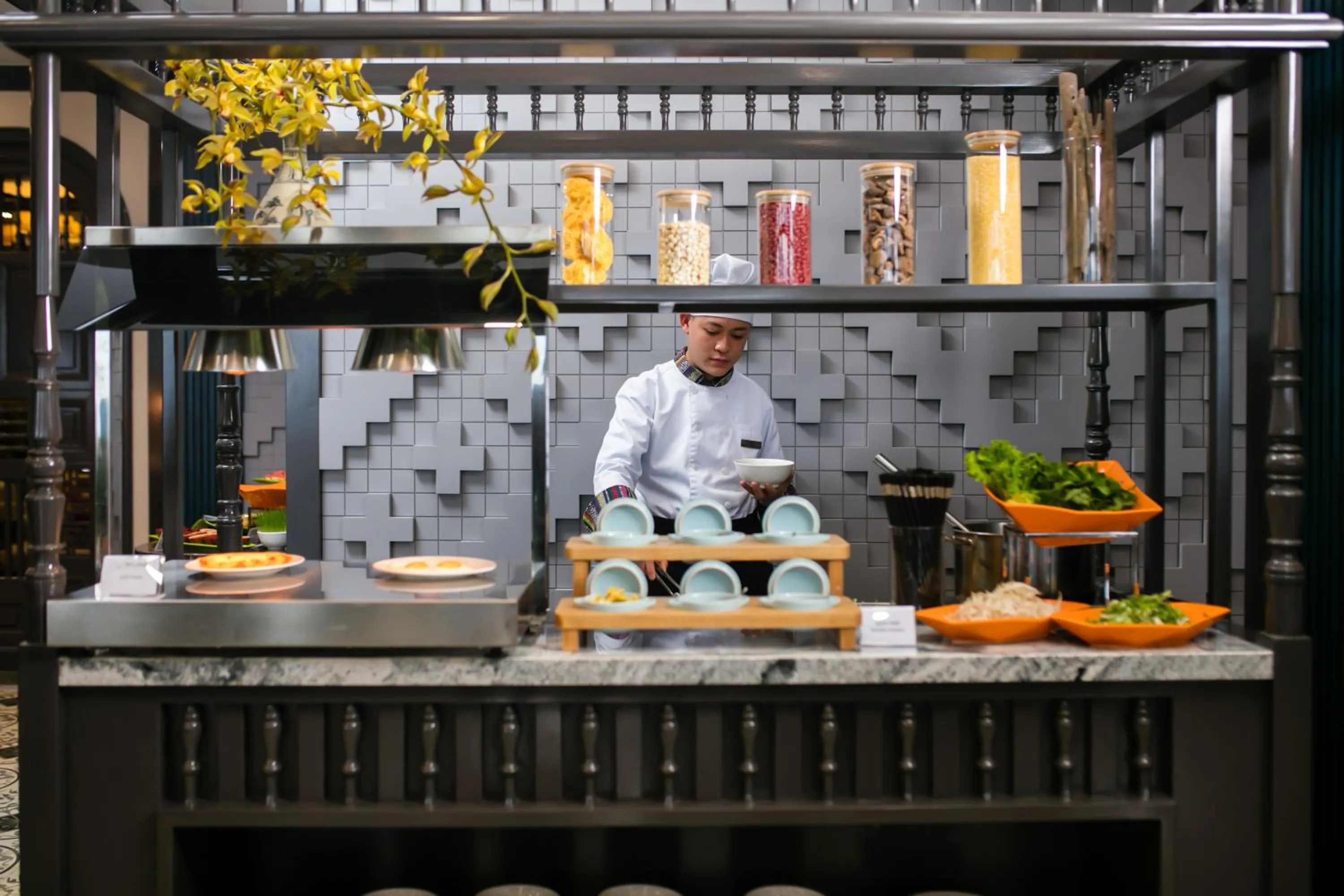 Breakfast in DeLaSol Sapa - Central Boutique Hotel