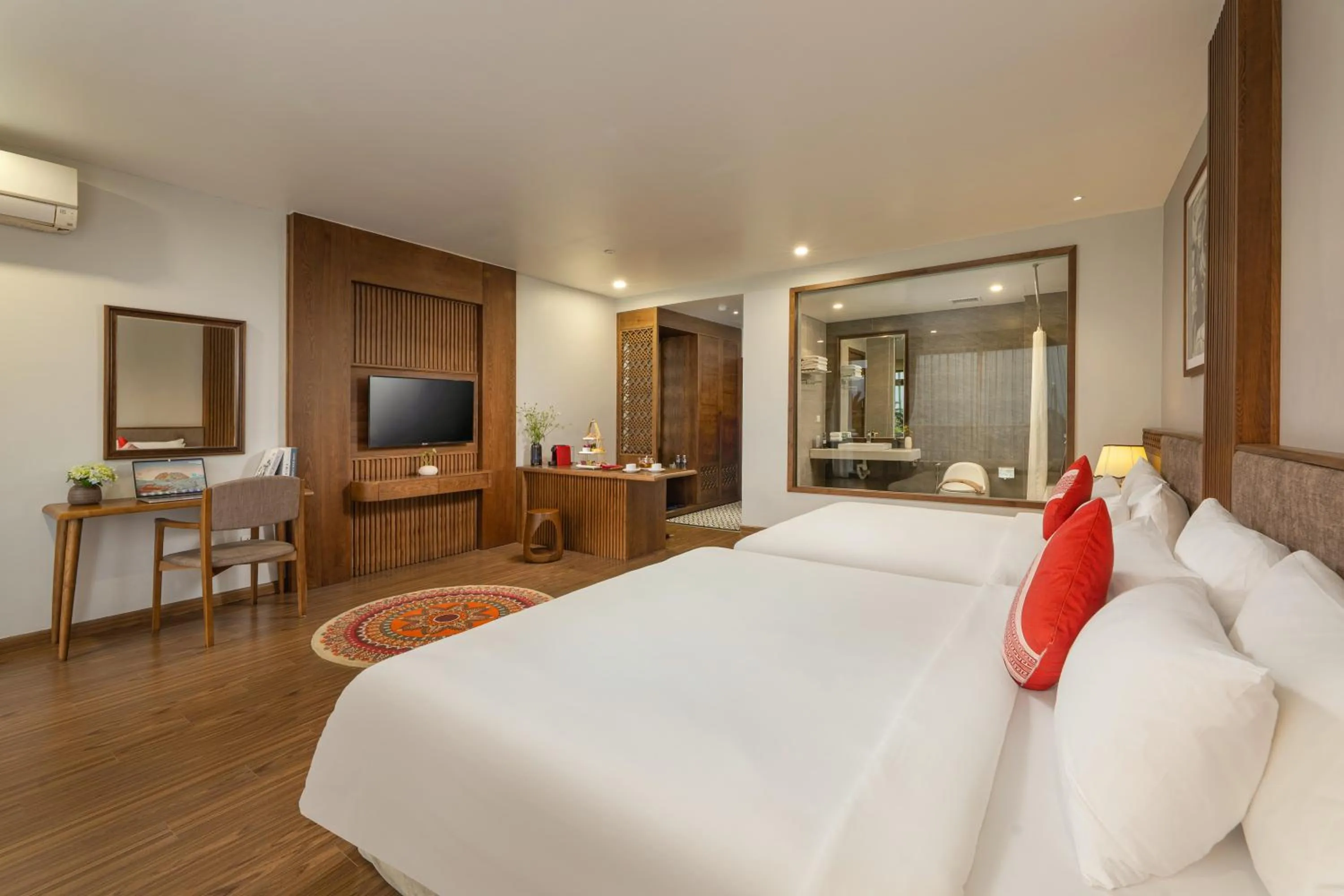 Bed in DeLaSol Sapa - Central Boutique Hotel