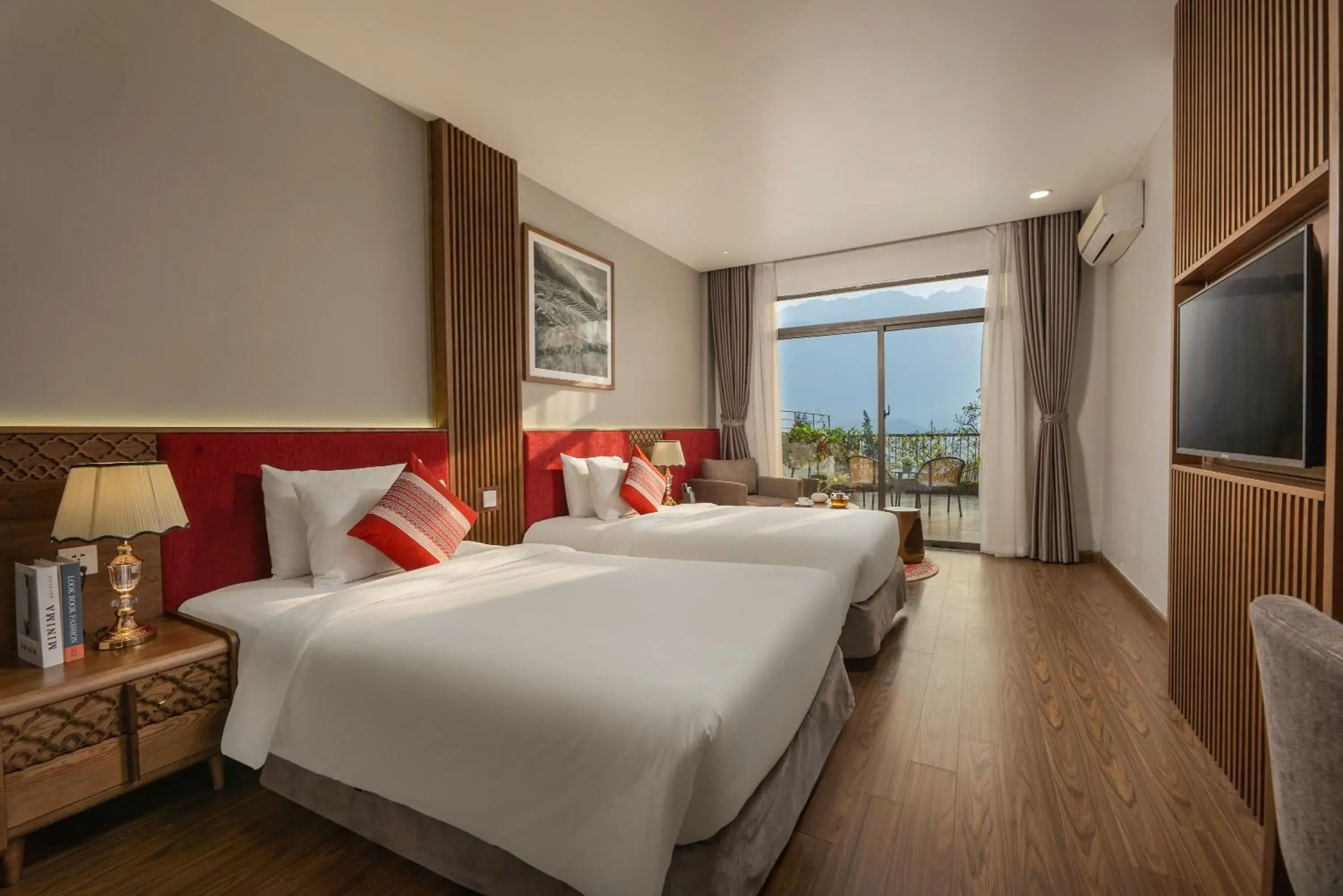 Bedroom, Bed in DeLaSol Sapa - Central Boutique Hotel Bedroom, Bed in DeLaSol Sapa - Central Boutique Hotel