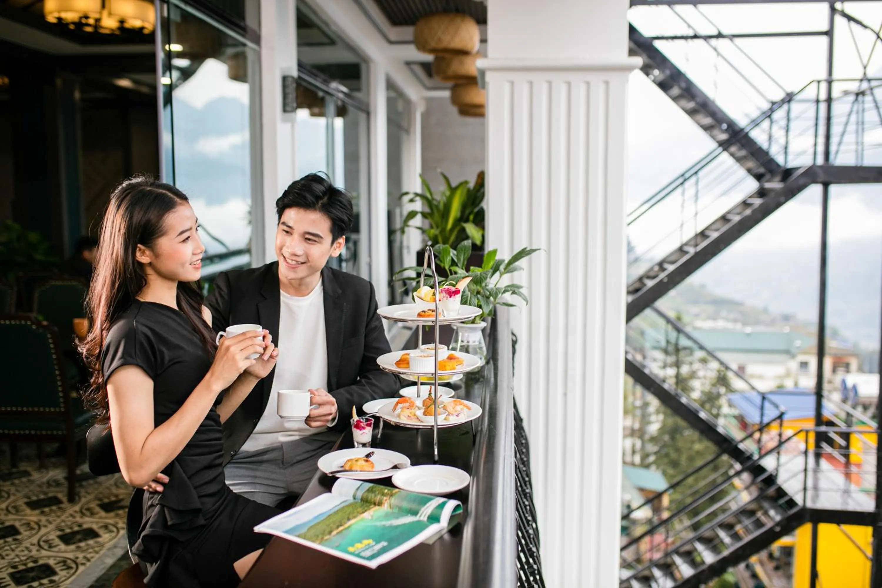 Balcony/Terrace in DeLaSol Sapa - Central Boutique Hotel